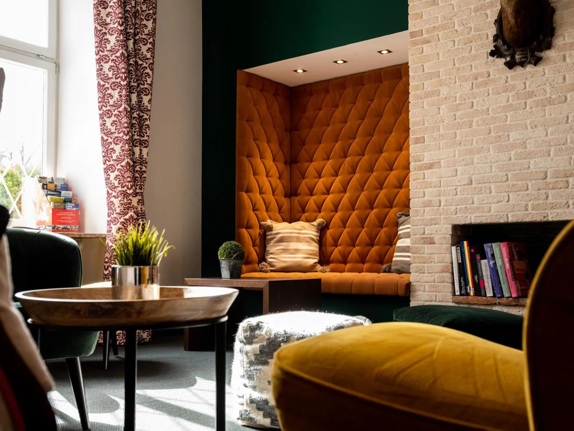 Seating area in Hotel Villa Carlton - Adults Only