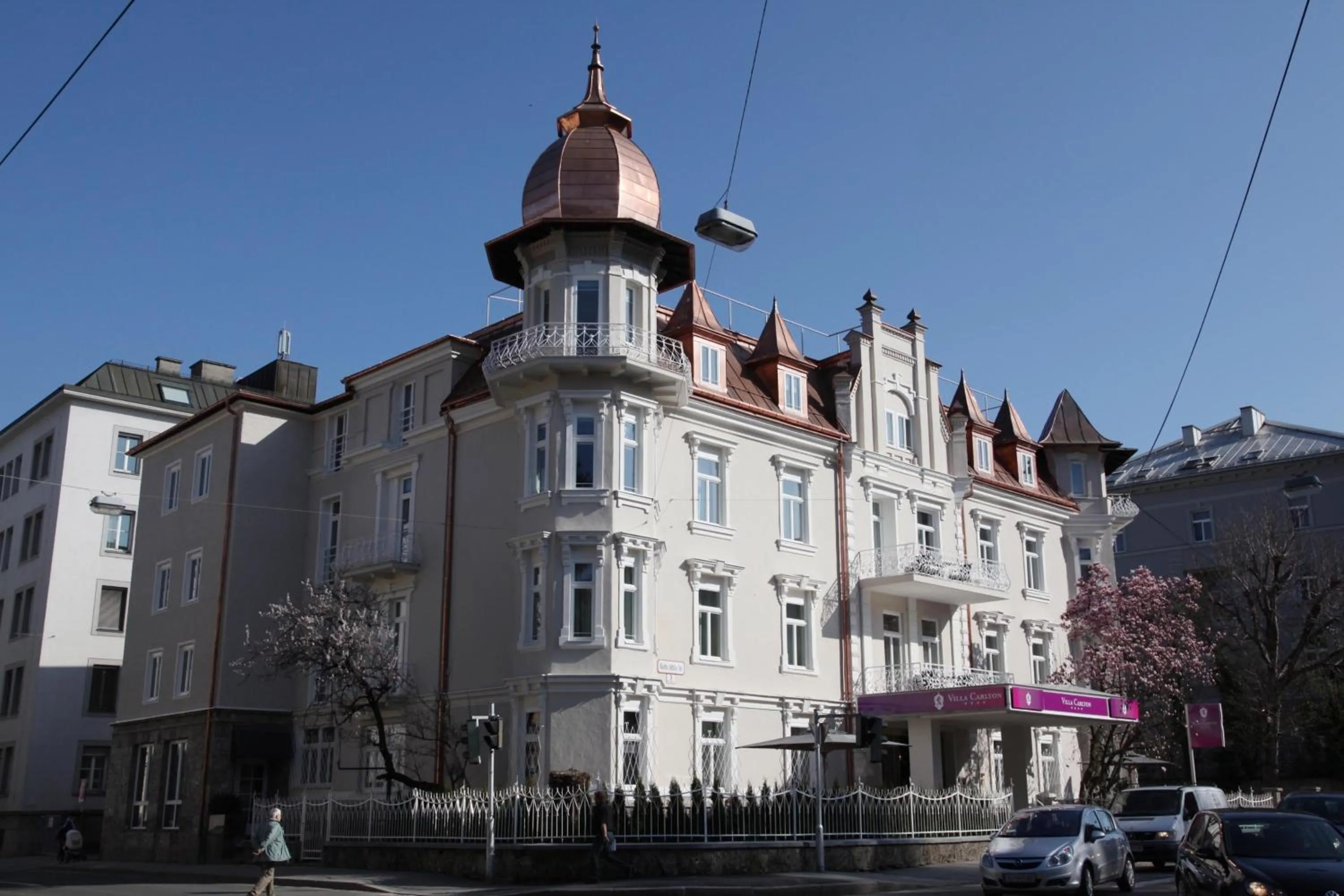 Facade/entrance in Hotel Villa Carlton - Adults Only