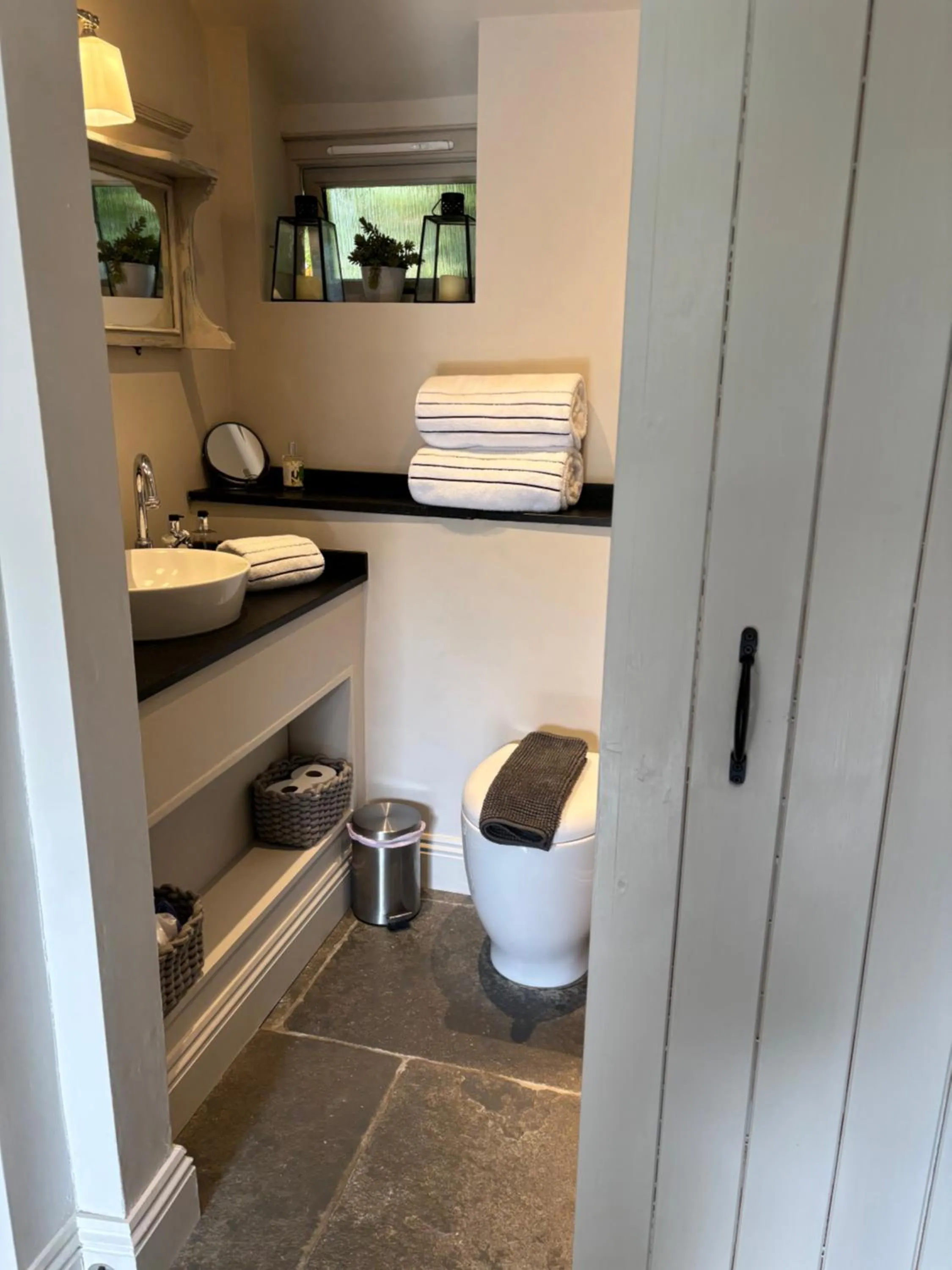 Toilet in Street Farmhouse