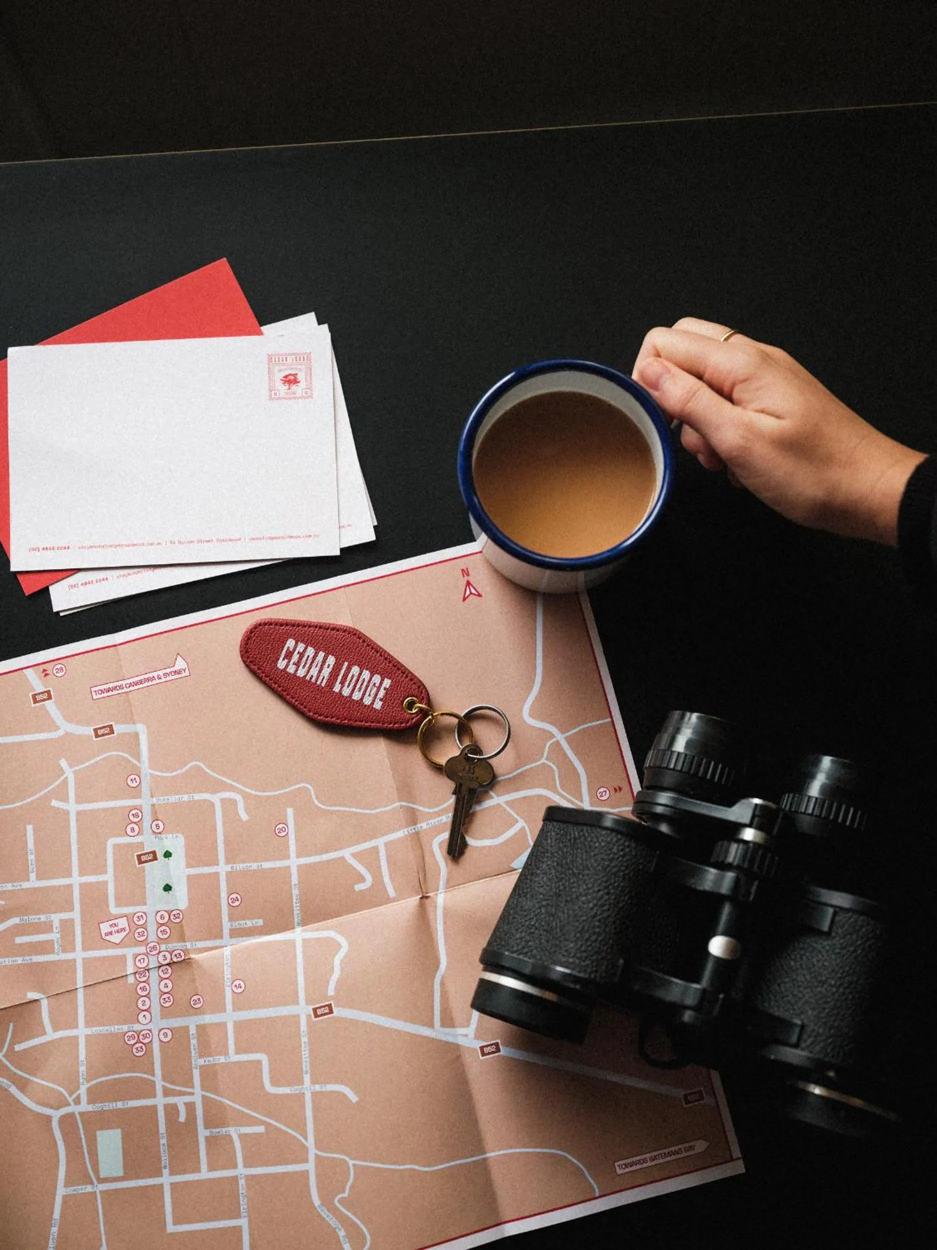 Coffee/tea facilities in Cedar Lodge