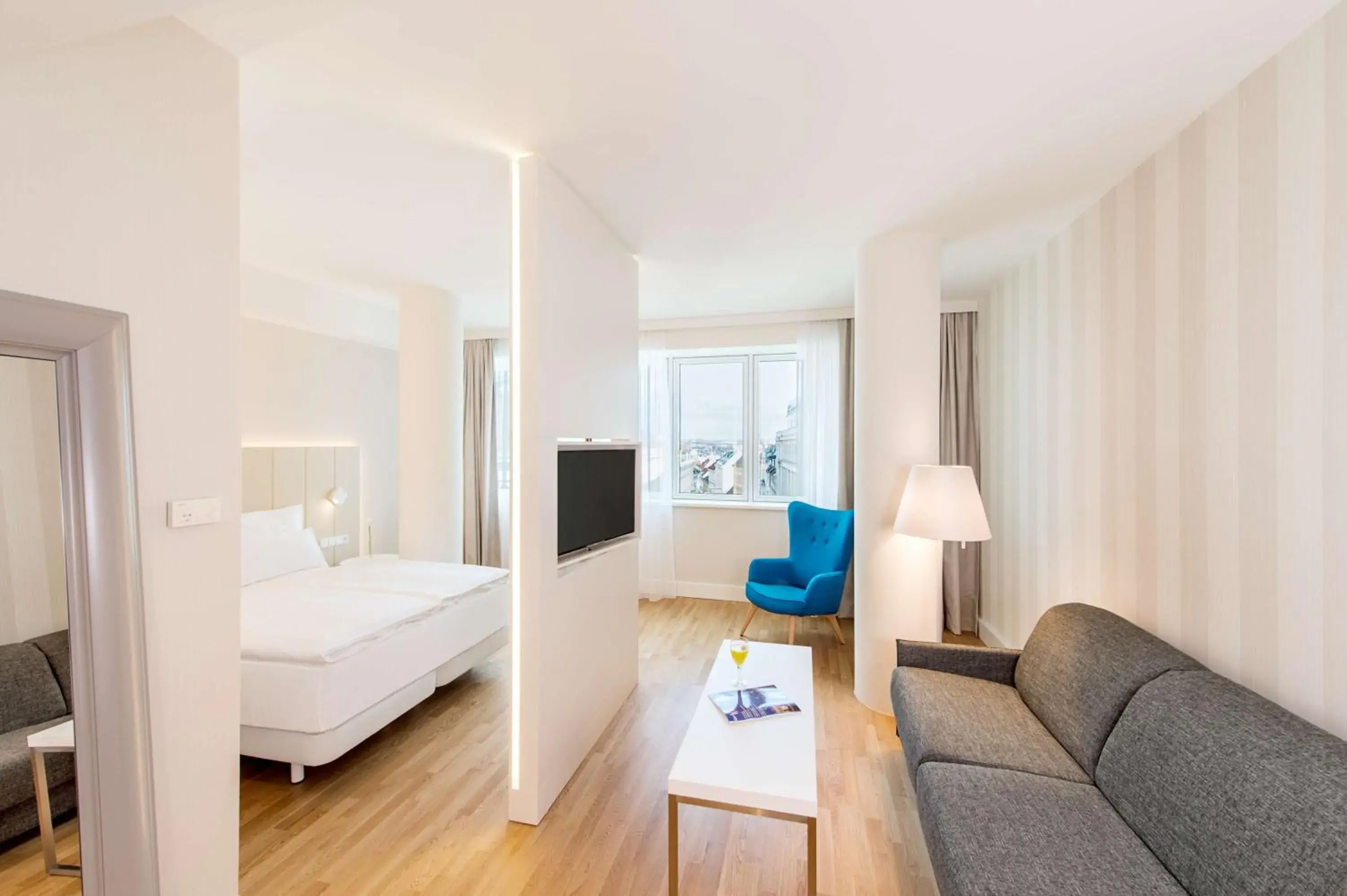 Bedroom, Bed in NH Collection Wien Zentrum Bedroom, Bed in NH Collection Wien Zentrum