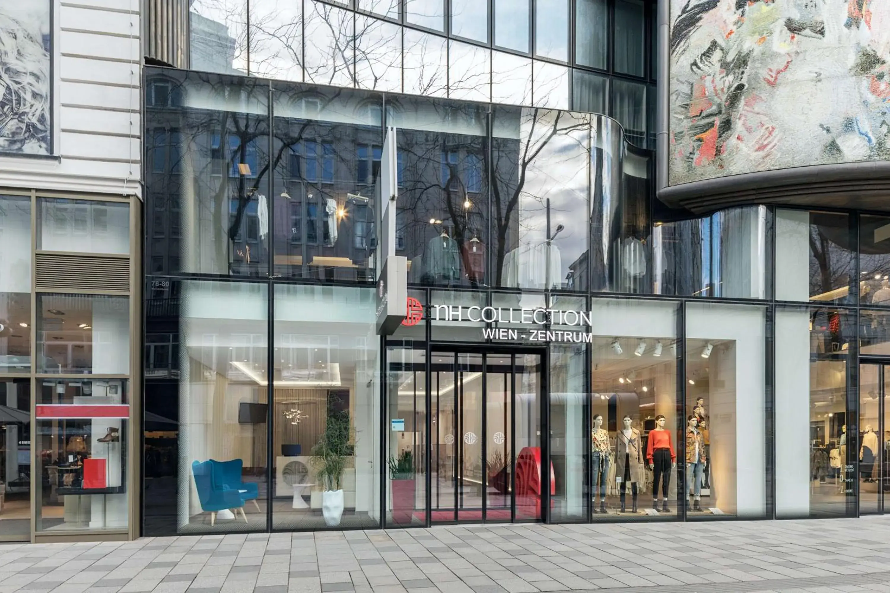 Property building in NH Collection Wien Zentrum Property building in NH Collection Wien Zentrum