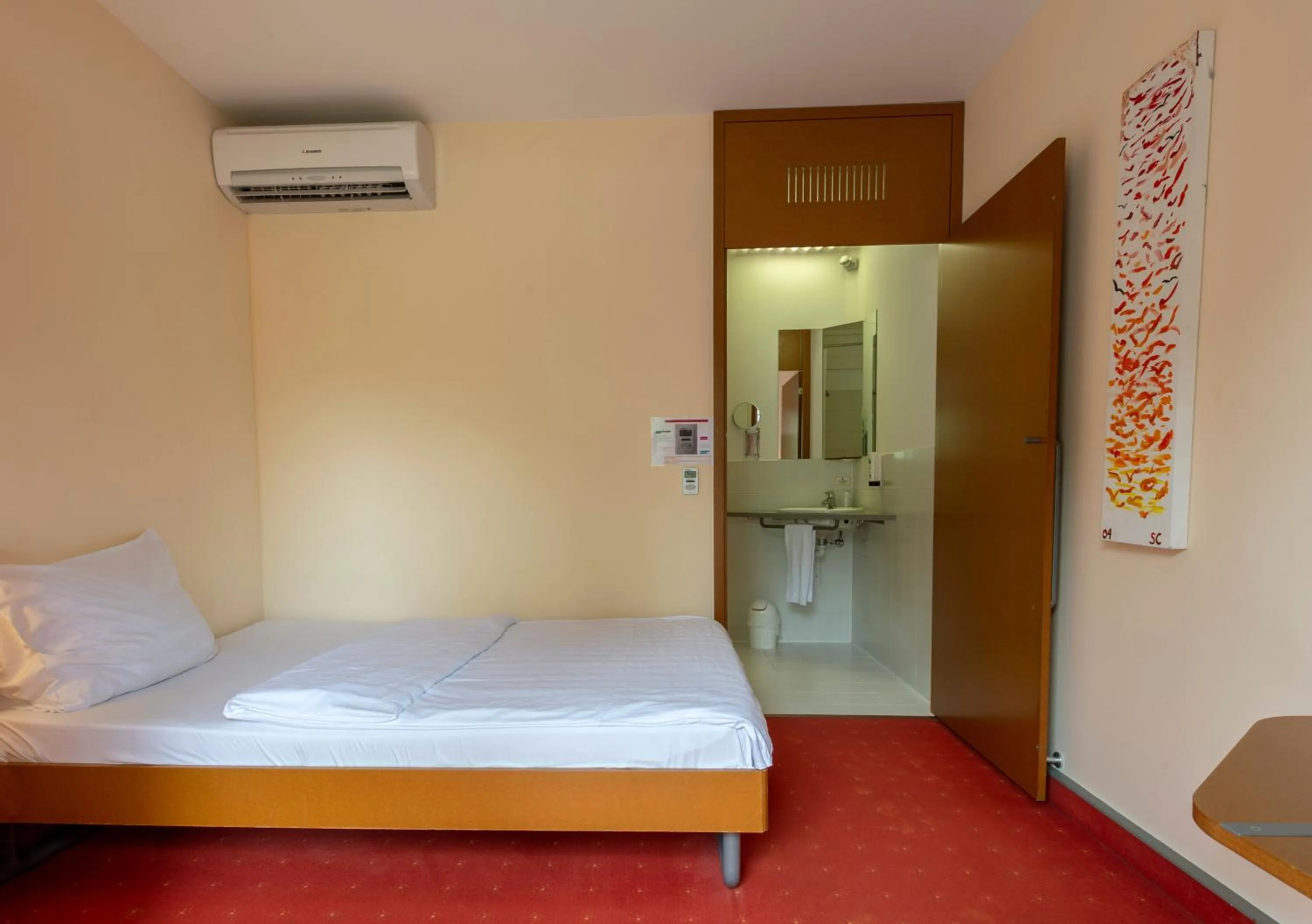 Bed in Orange Wings Krems