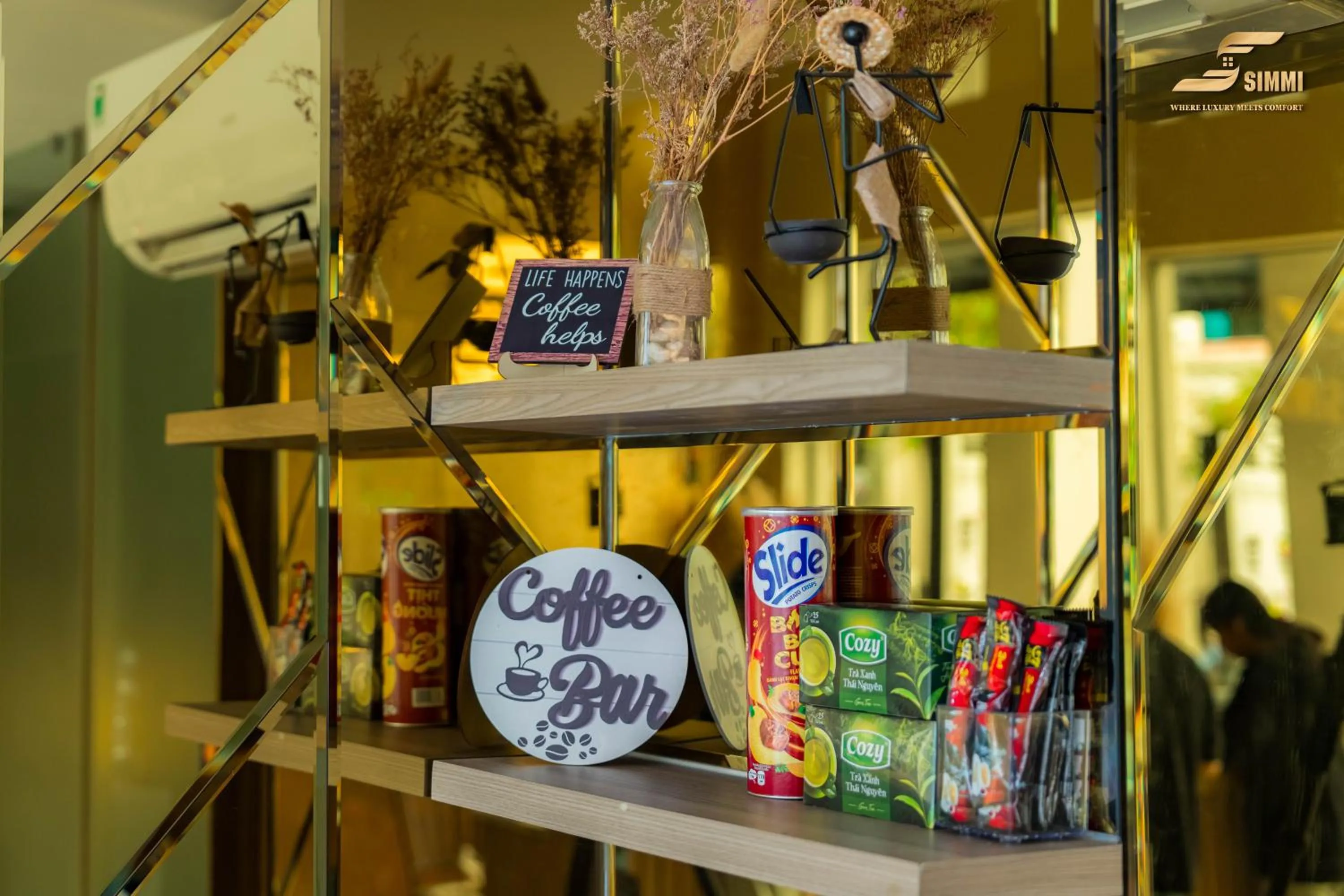 Lobby or reception in Simmi 6 Hotel & Apartment