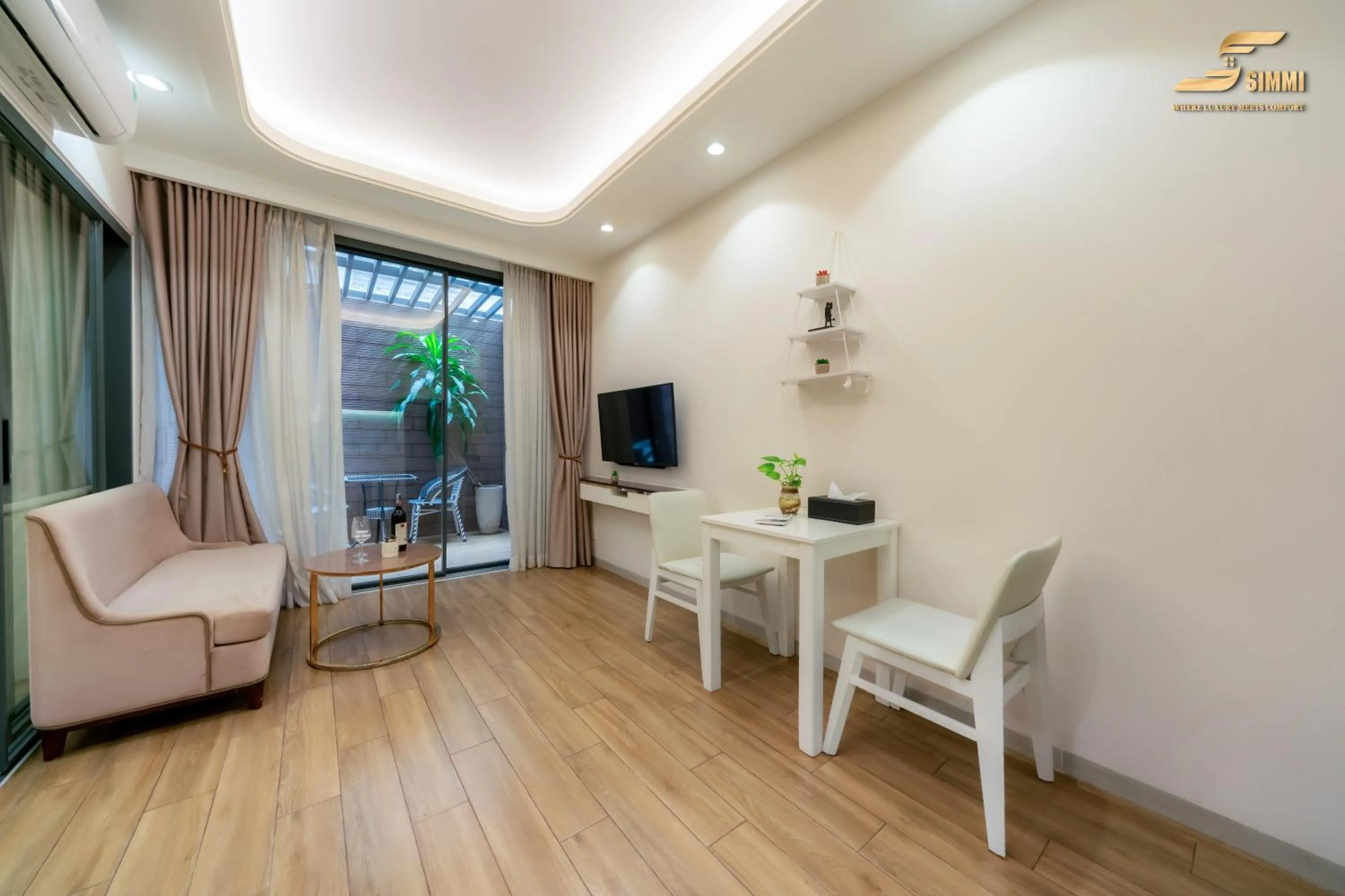 Seating area in Simmi 6 Hotel & Apartment