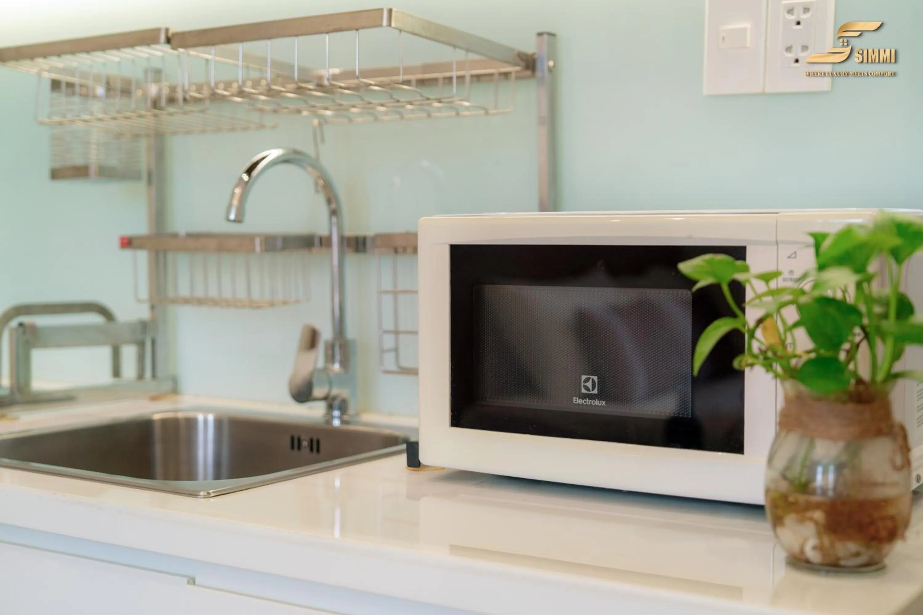 stove in Simmi 6 Hotel & Apartment