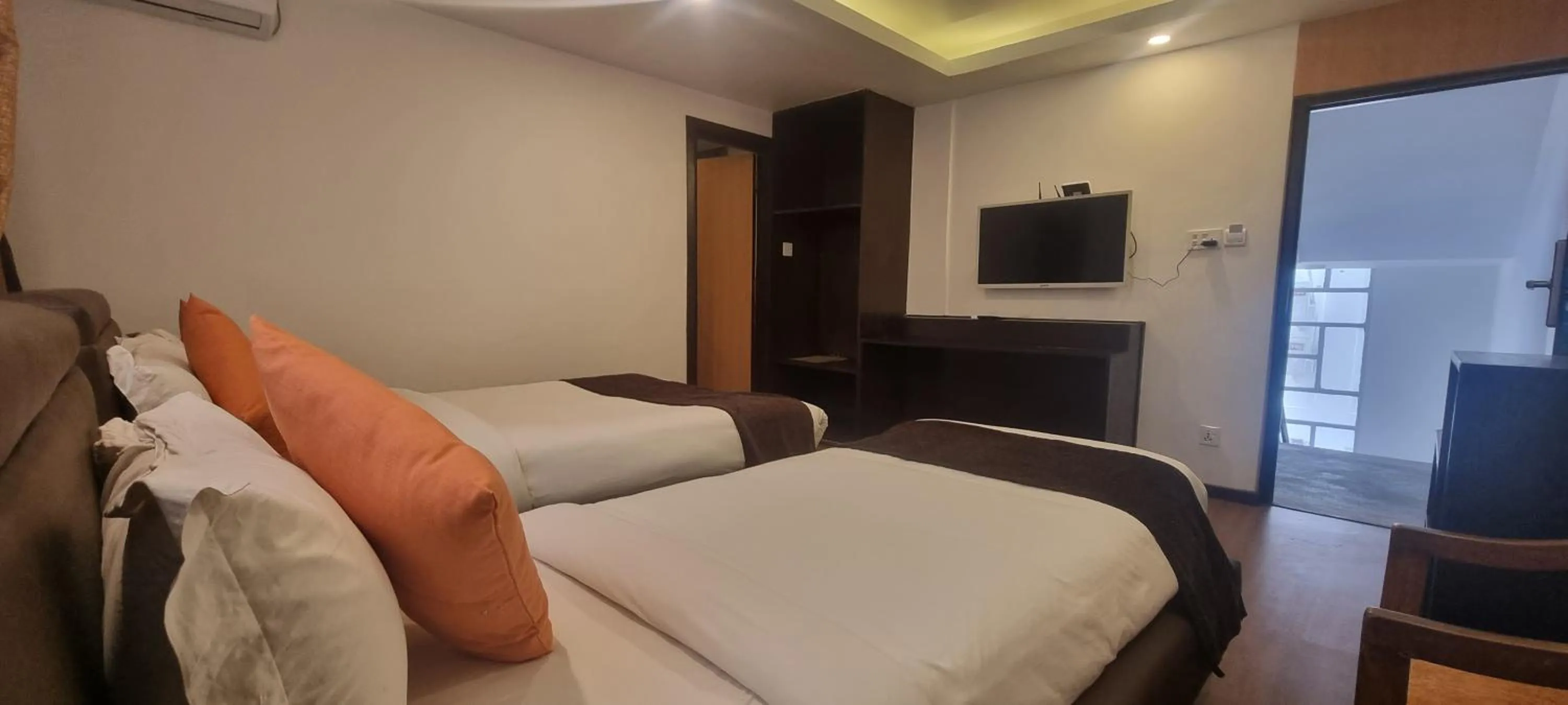 Living room, Bed in Durbar Hotel & Residence