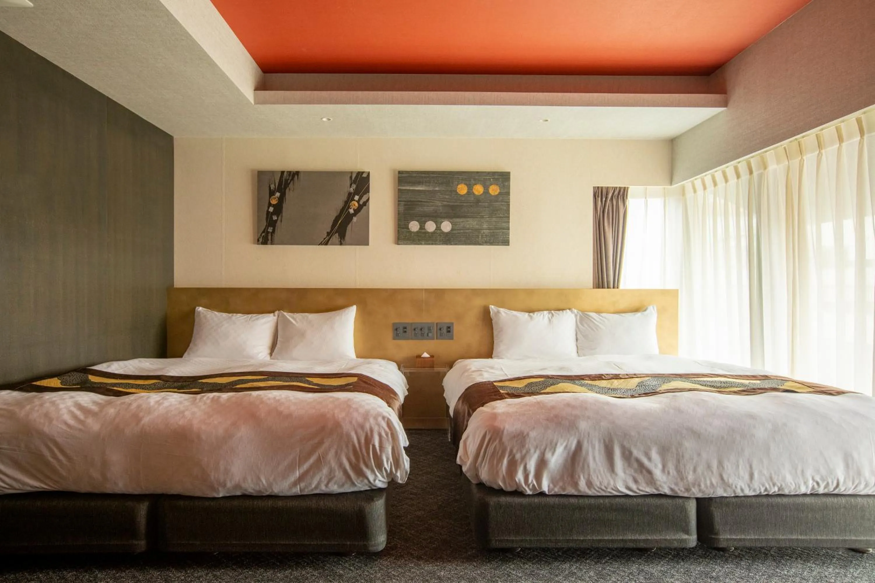 Bedroom, Bed in gallery hotel KAGUYA