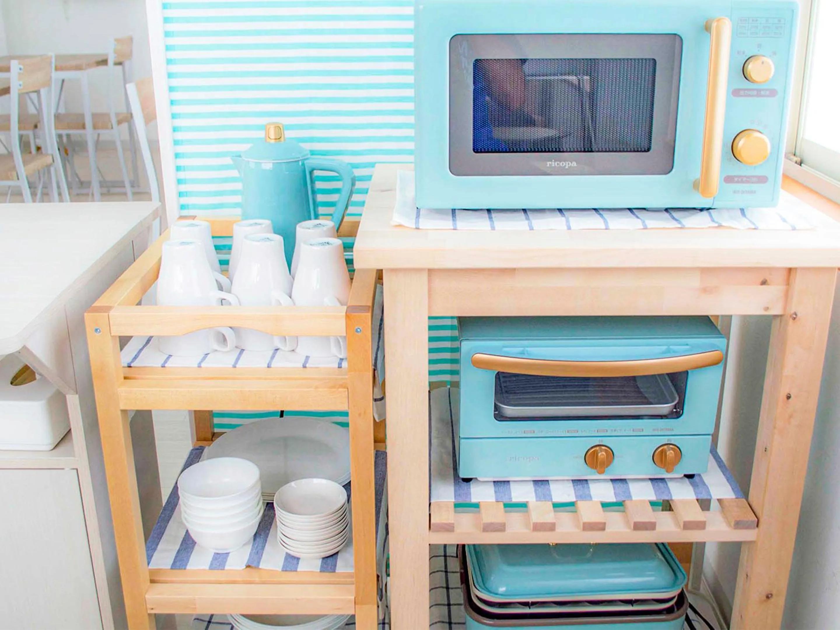 Communal kitchen in Guesthouse Ise Futami