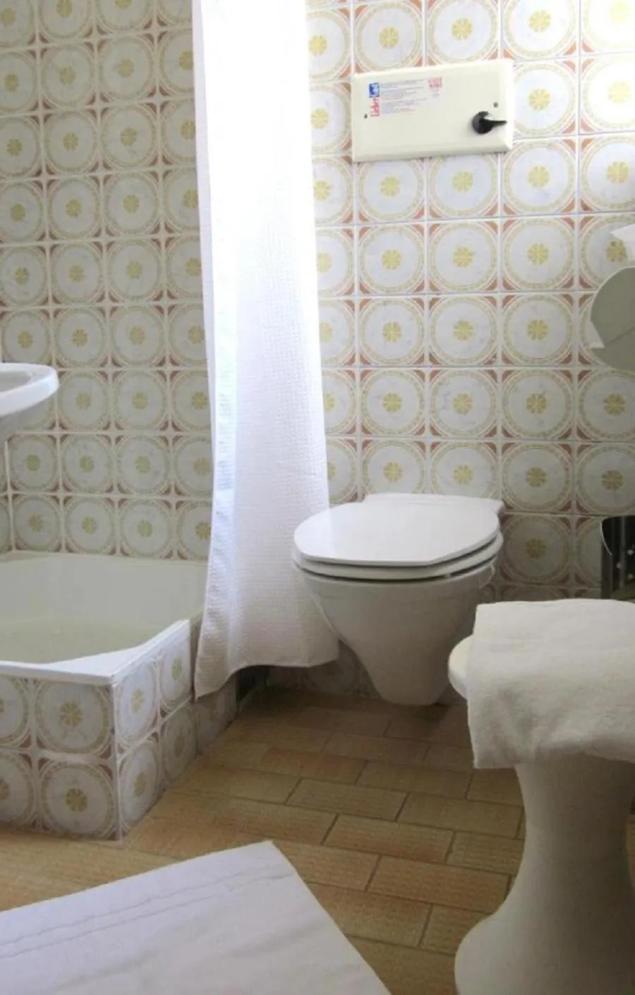 Bathroom in Pension Hotel Mariahilf