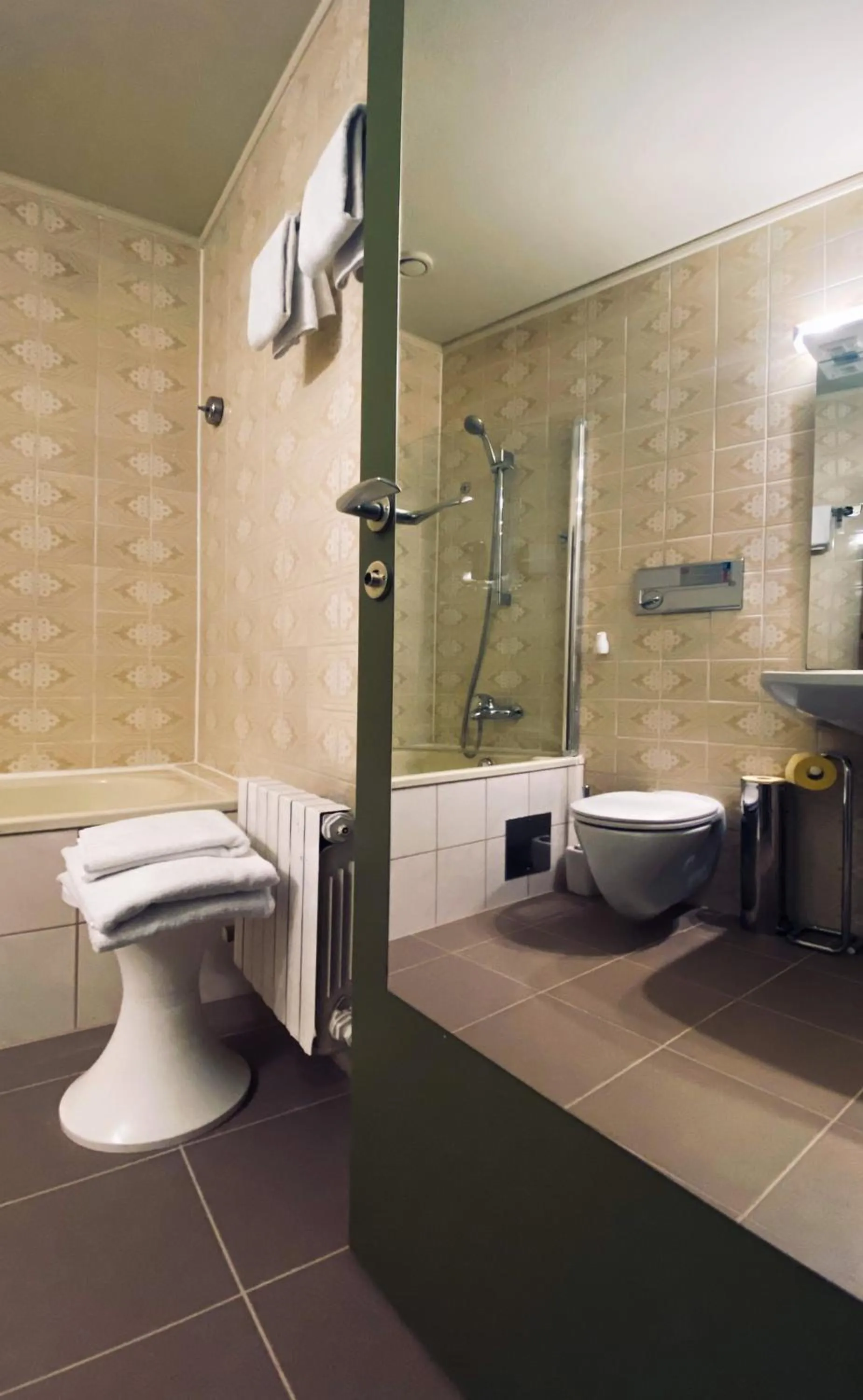 Bathroom in Pension Hotel Mariahilf