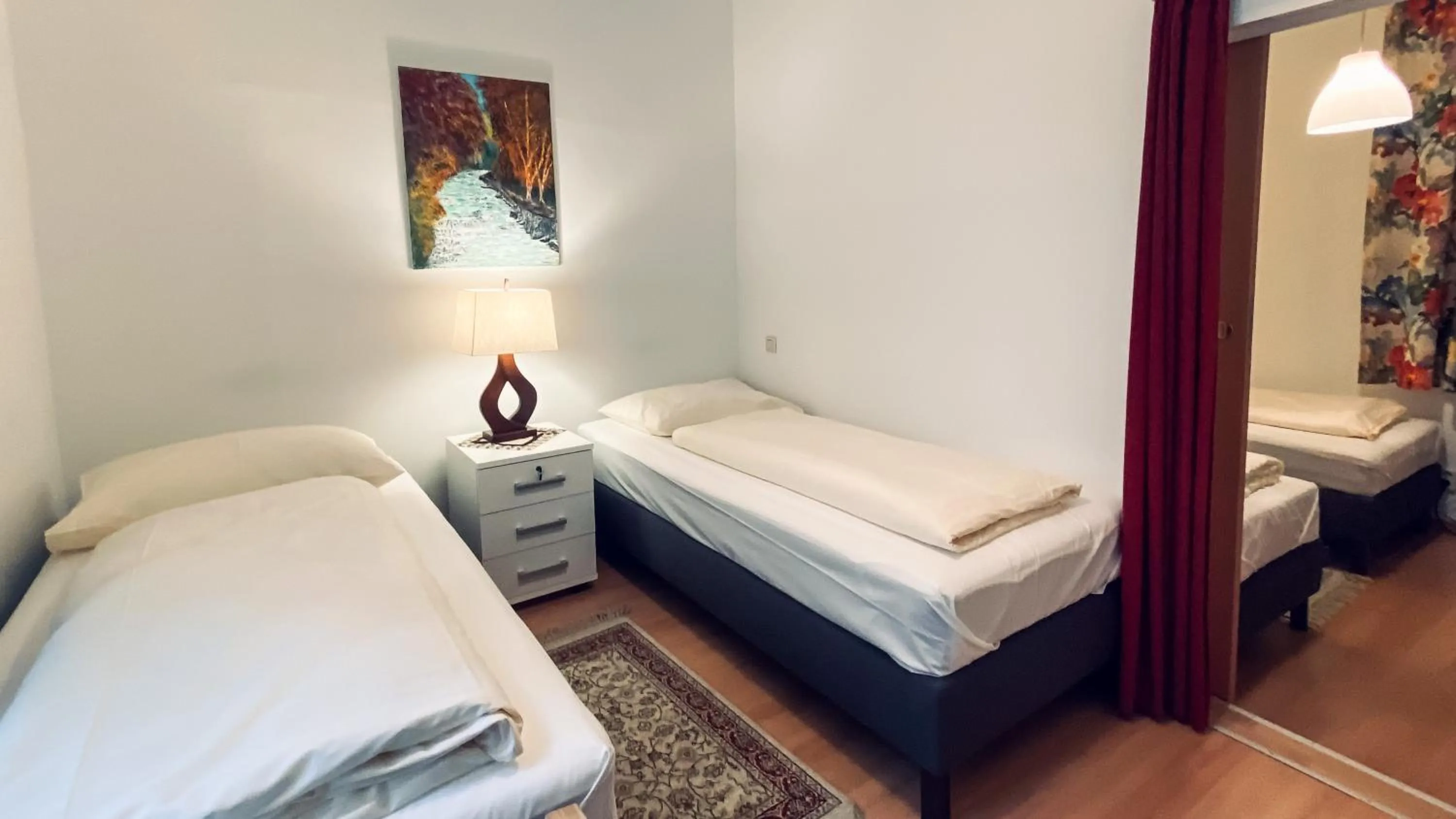 Photo of the whole room, Bed in Pension Hotel Mariahilf