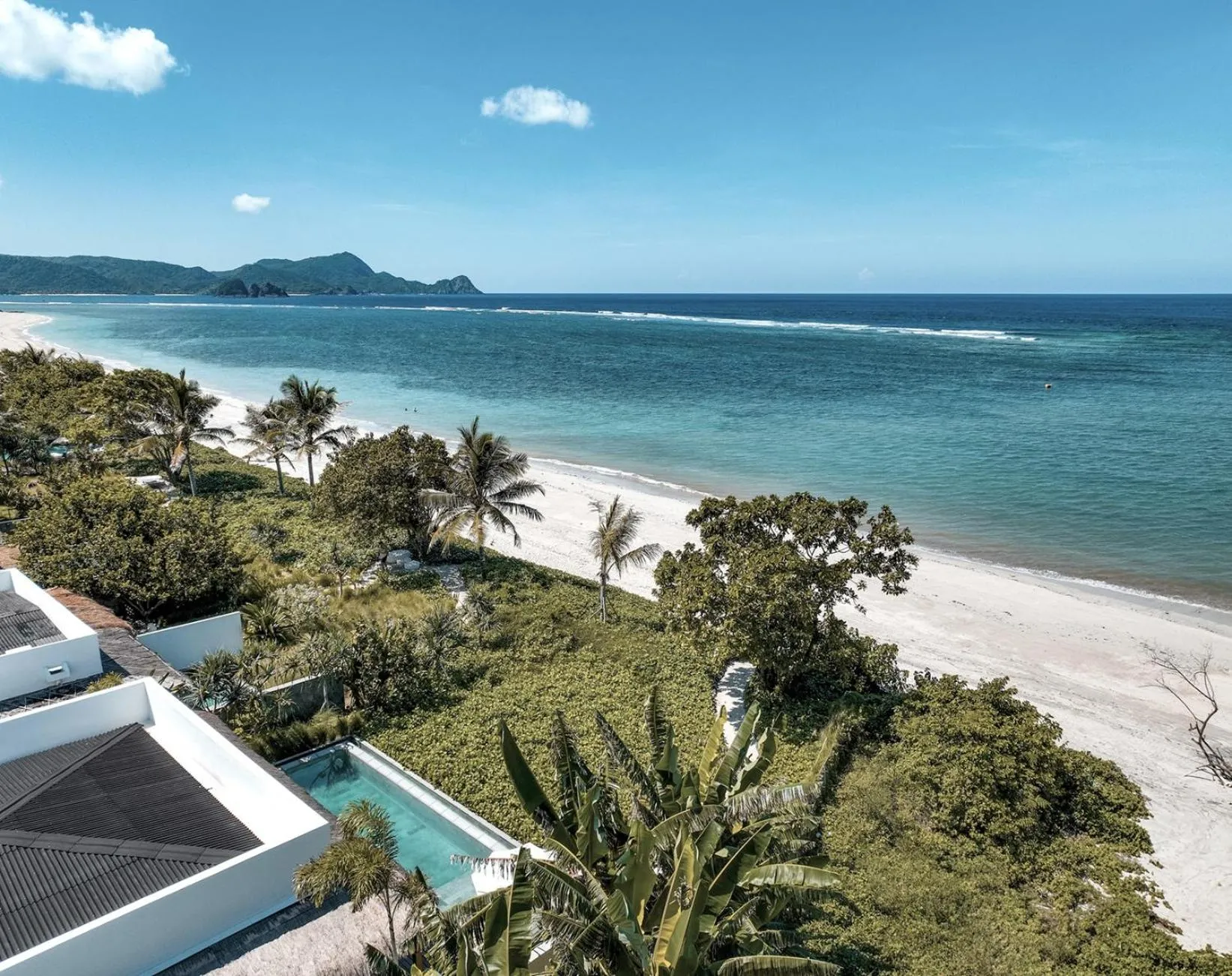 Natural landscape in Amber Lombok Beach Resort