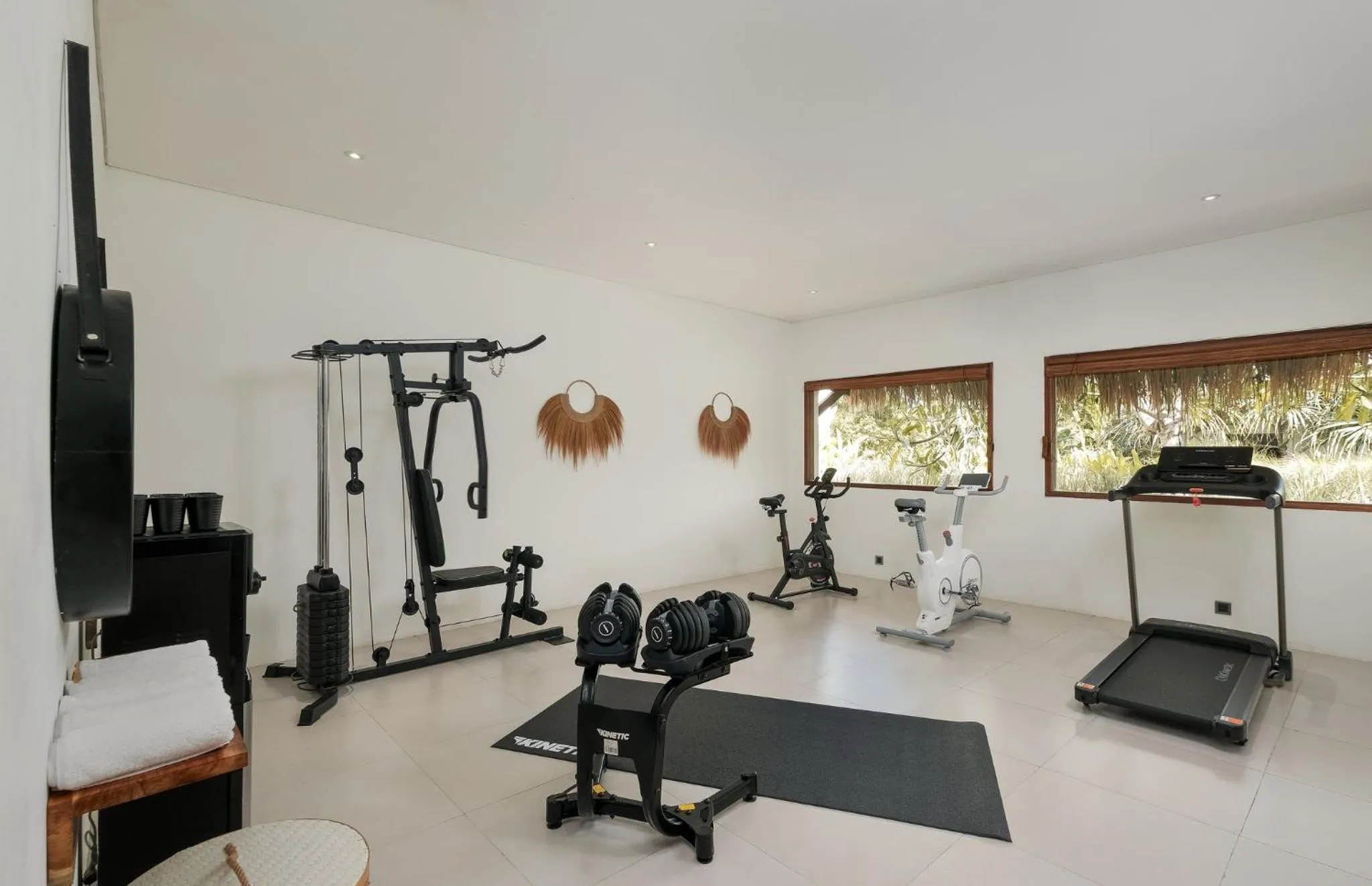 Fitness centre/facilities in Amber Lombok Beach Resort