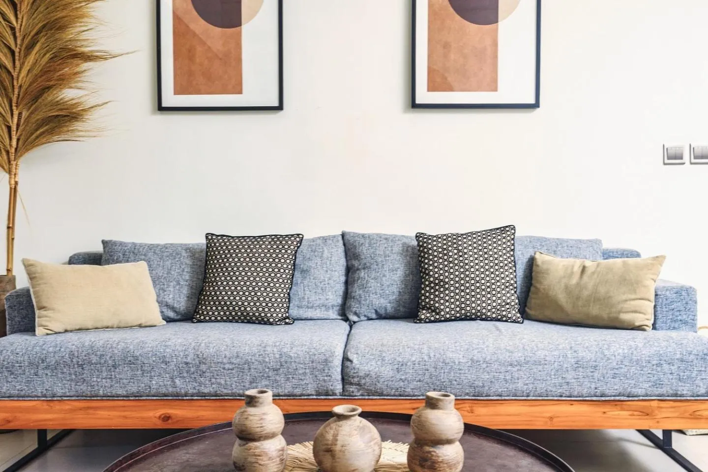 Living room in Amber Lombok Beach Resort