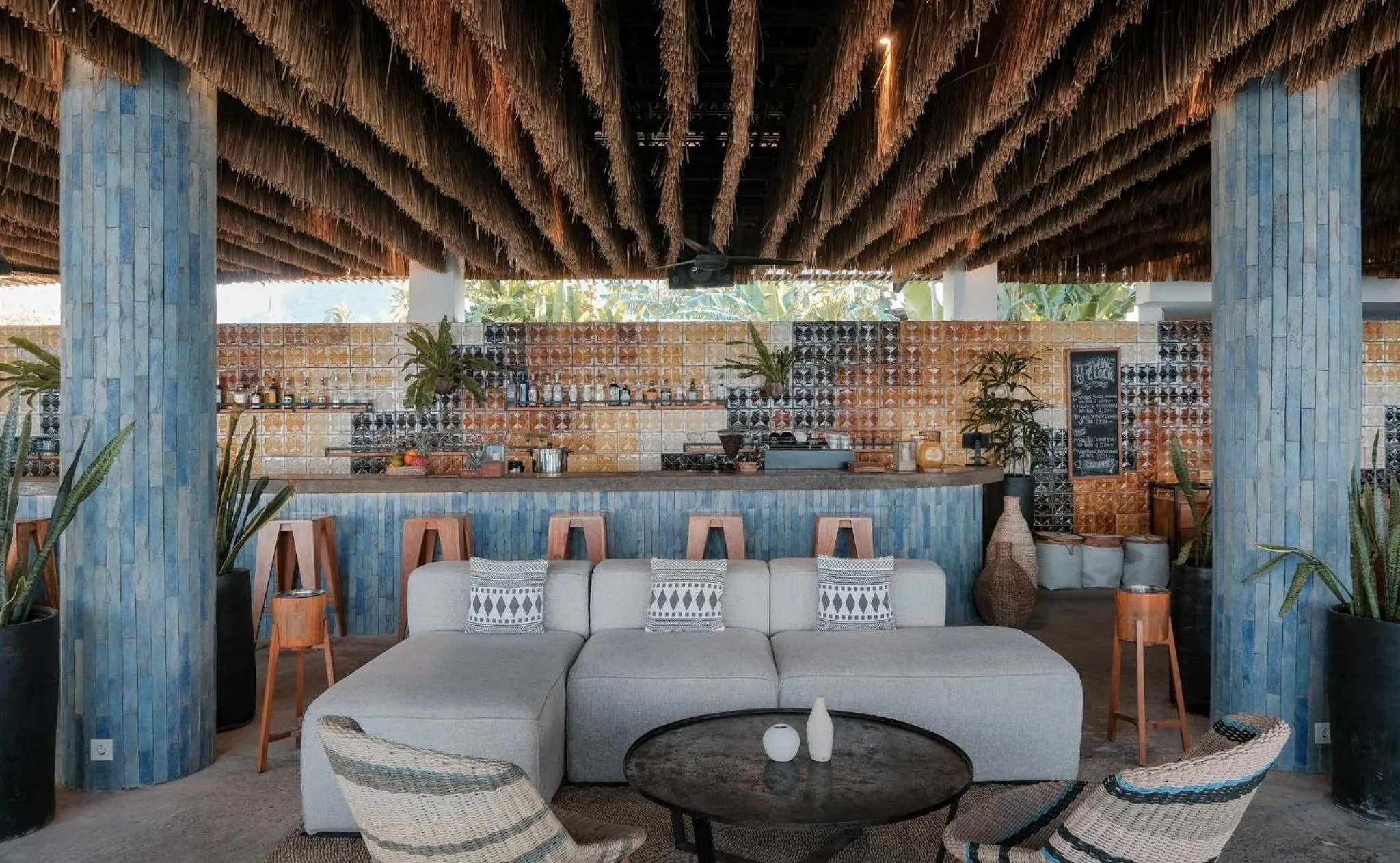 Lounge or bar in Amber Lombok Beach Resort