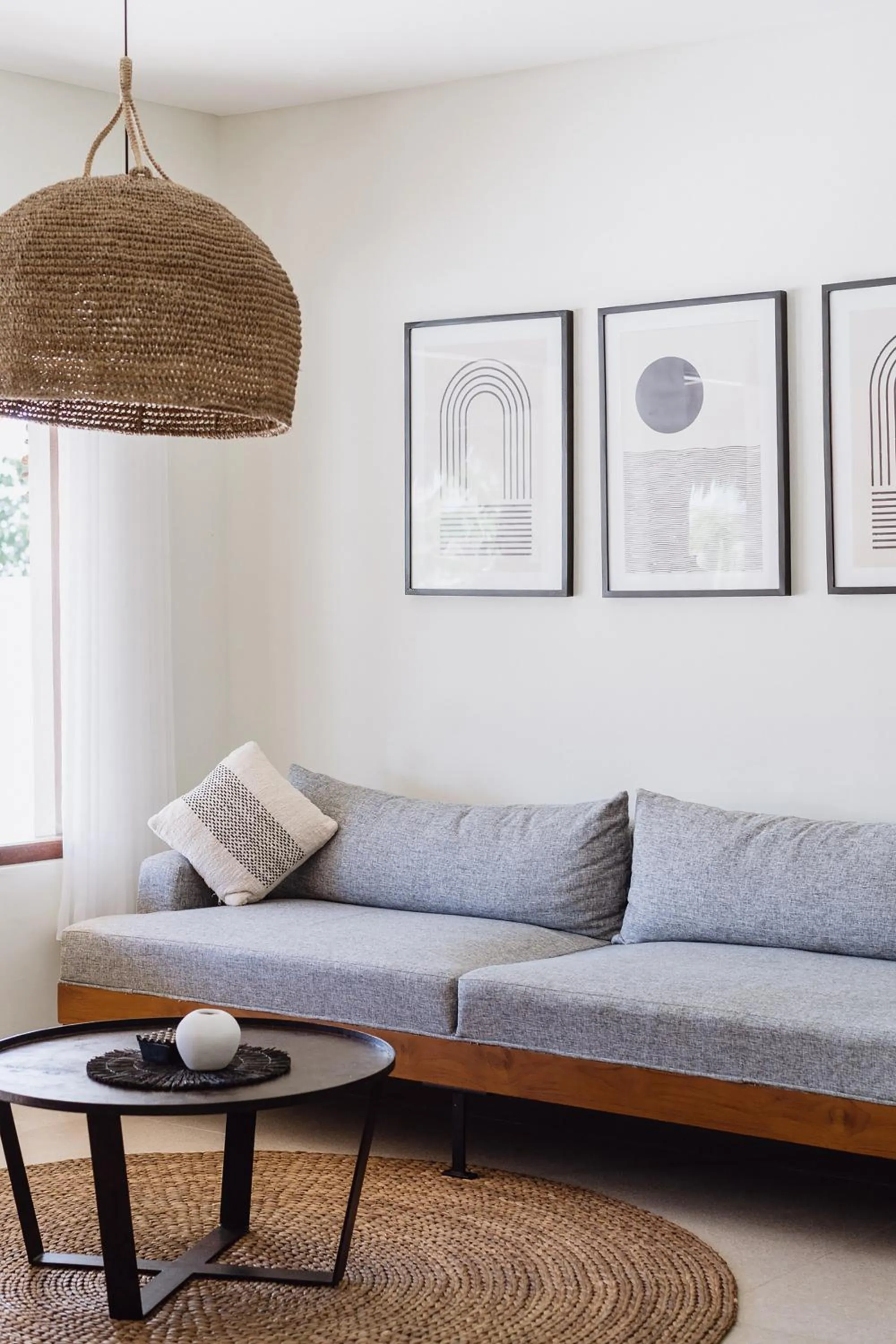 Seating area in Amber Lombok Beach Resort
