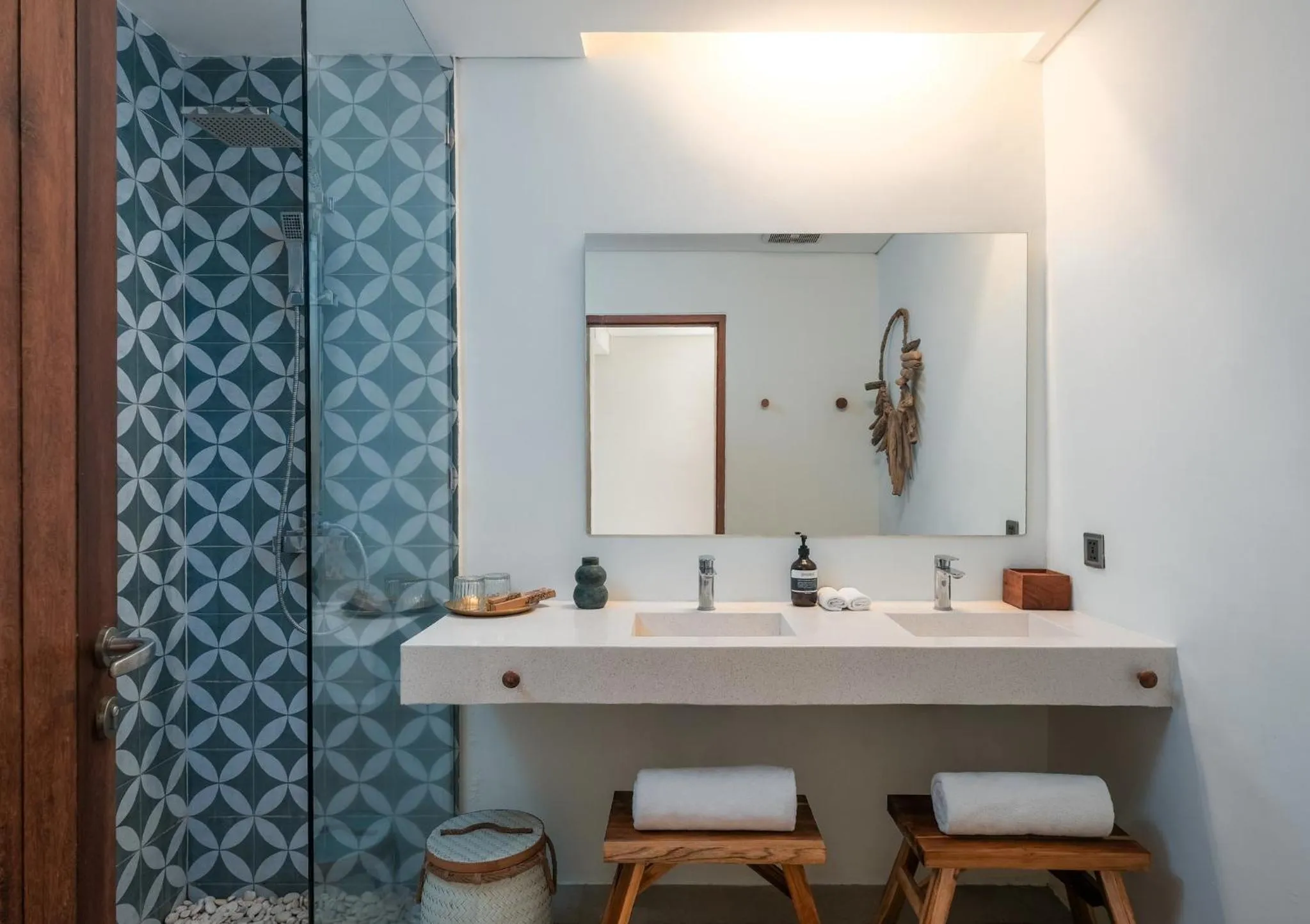 Bathroom in Amber Lombok Beach Resort