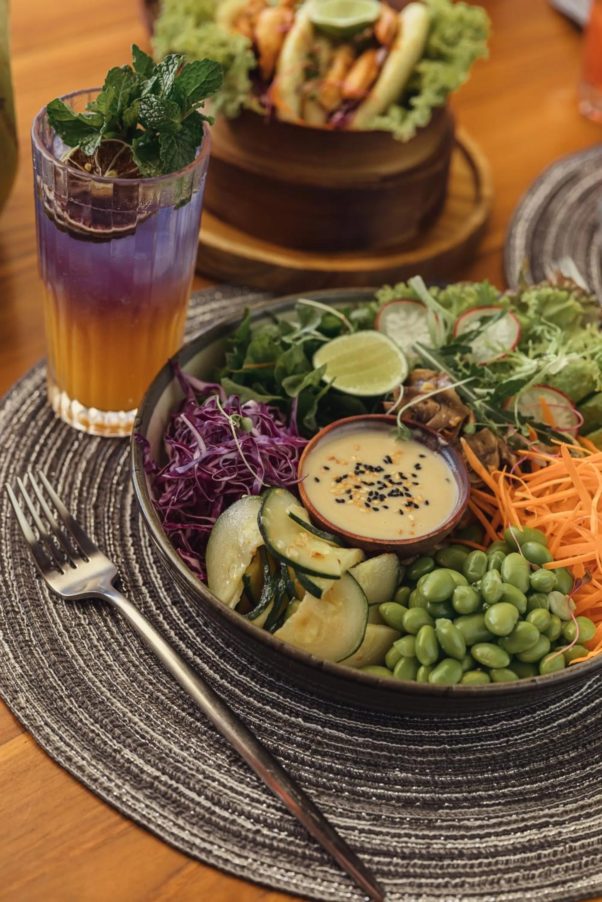 Food in Amber Lombok Beach Resort