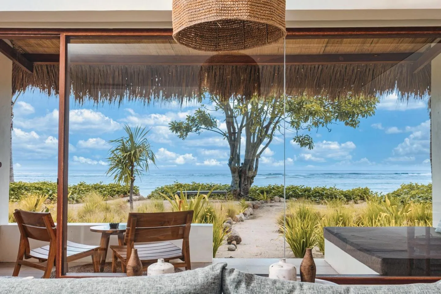 Balcony/Terrace in Amber Lombok Beach Resort
