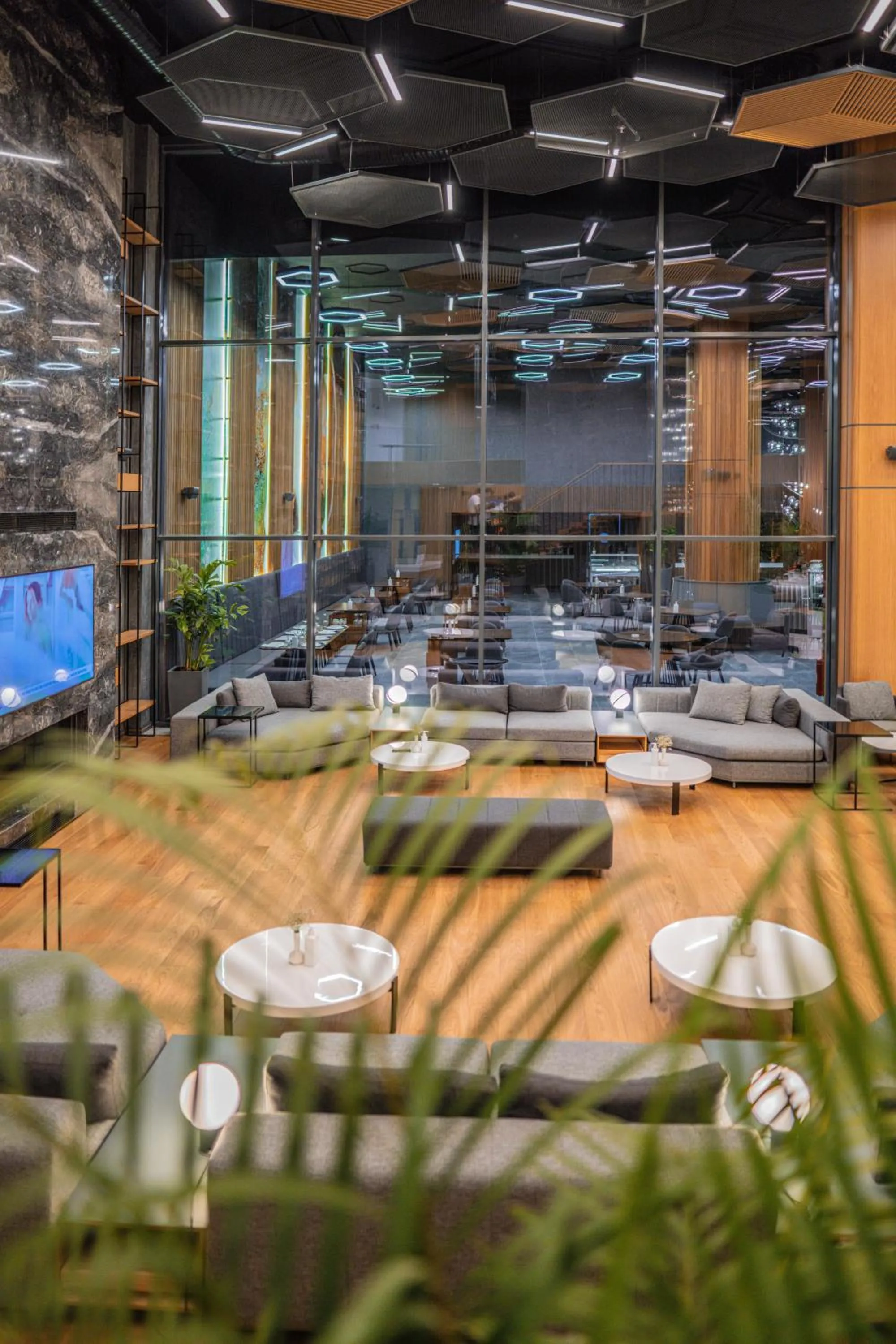 Seating area in The Norm Collection Door'a Bodrum