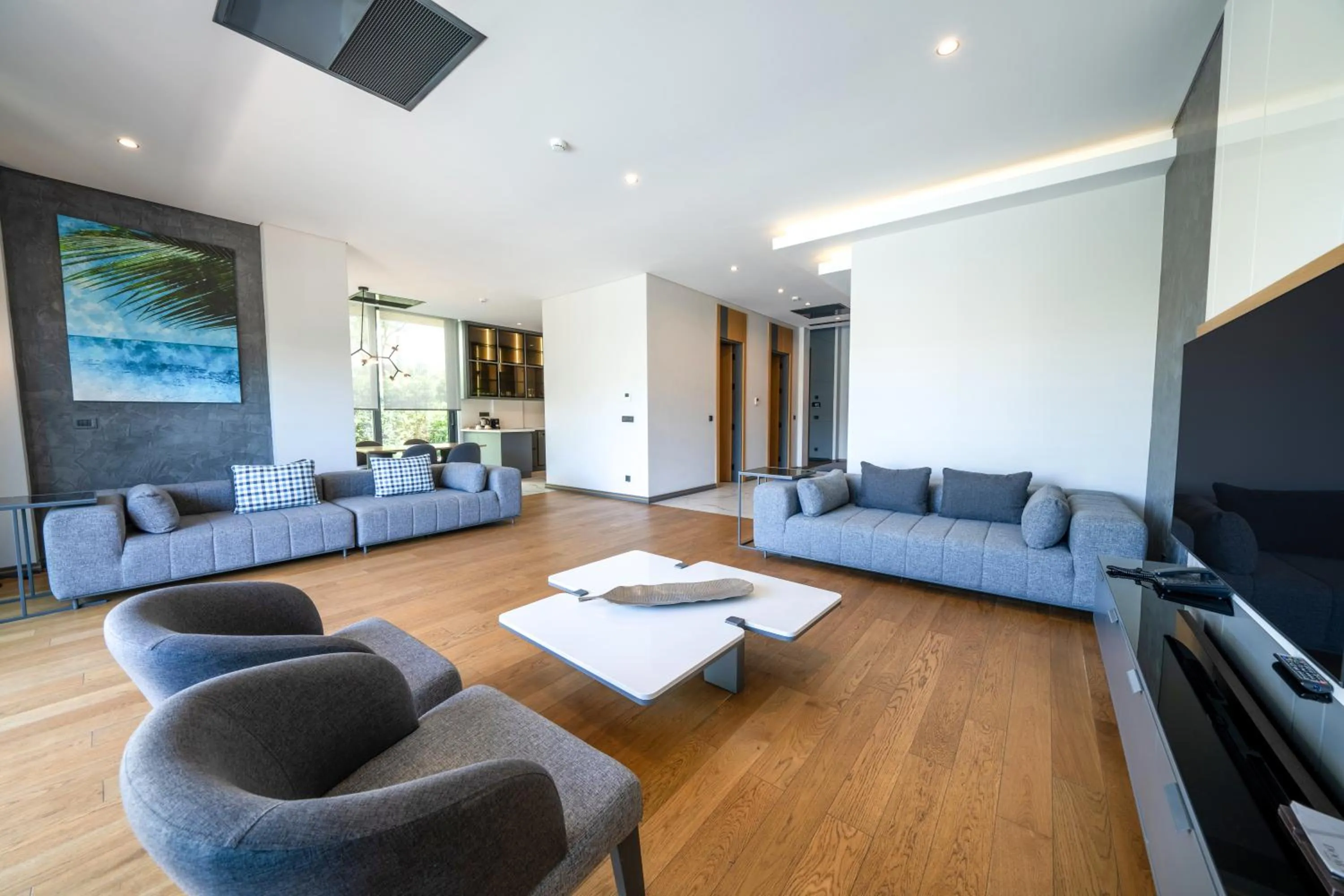 Seating area in The Norm Collection Door'a Bodrum