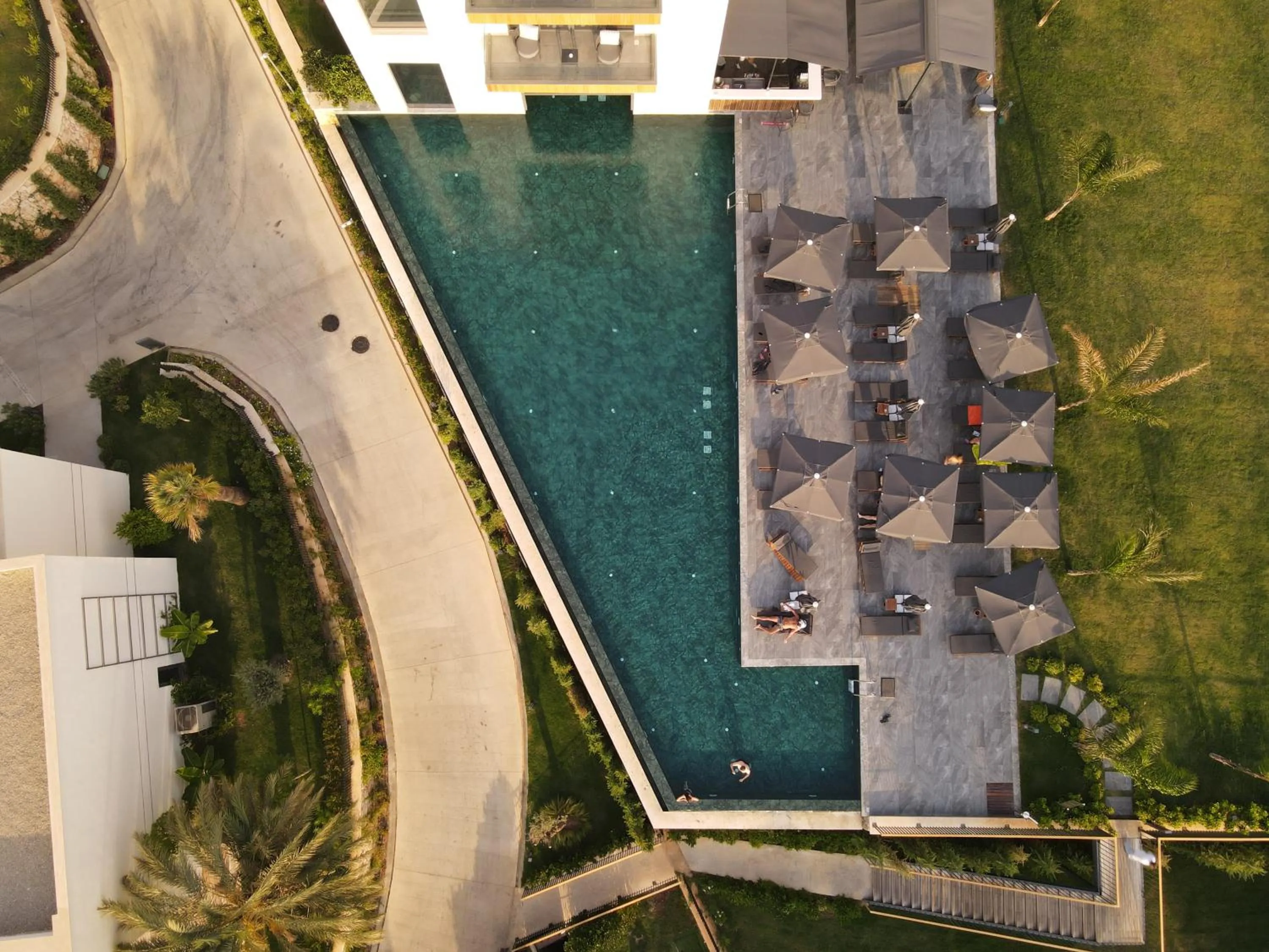 Pool view in The Norm Collection Door'a Bodrum