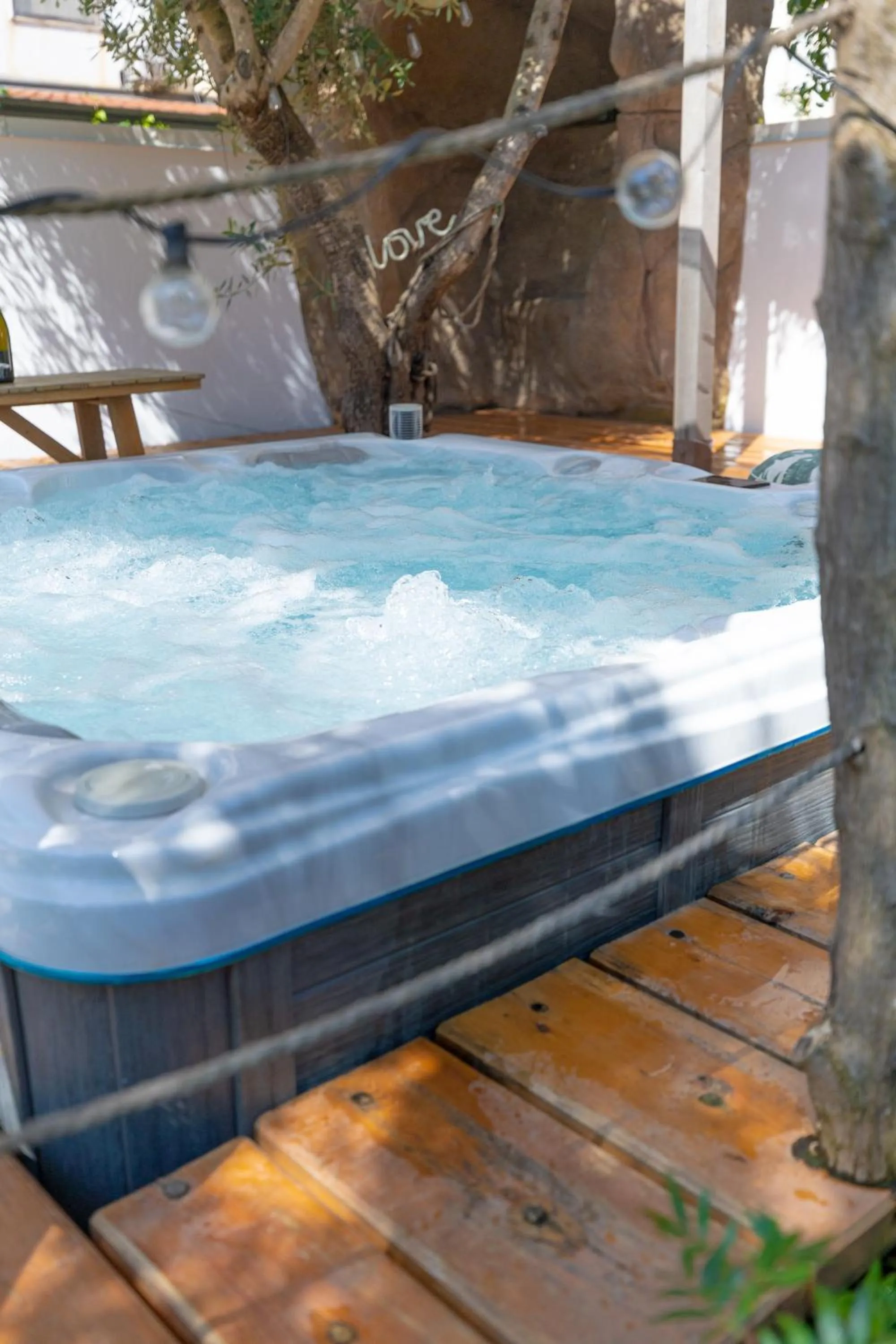 Pool view in Cantine Cipri Resort