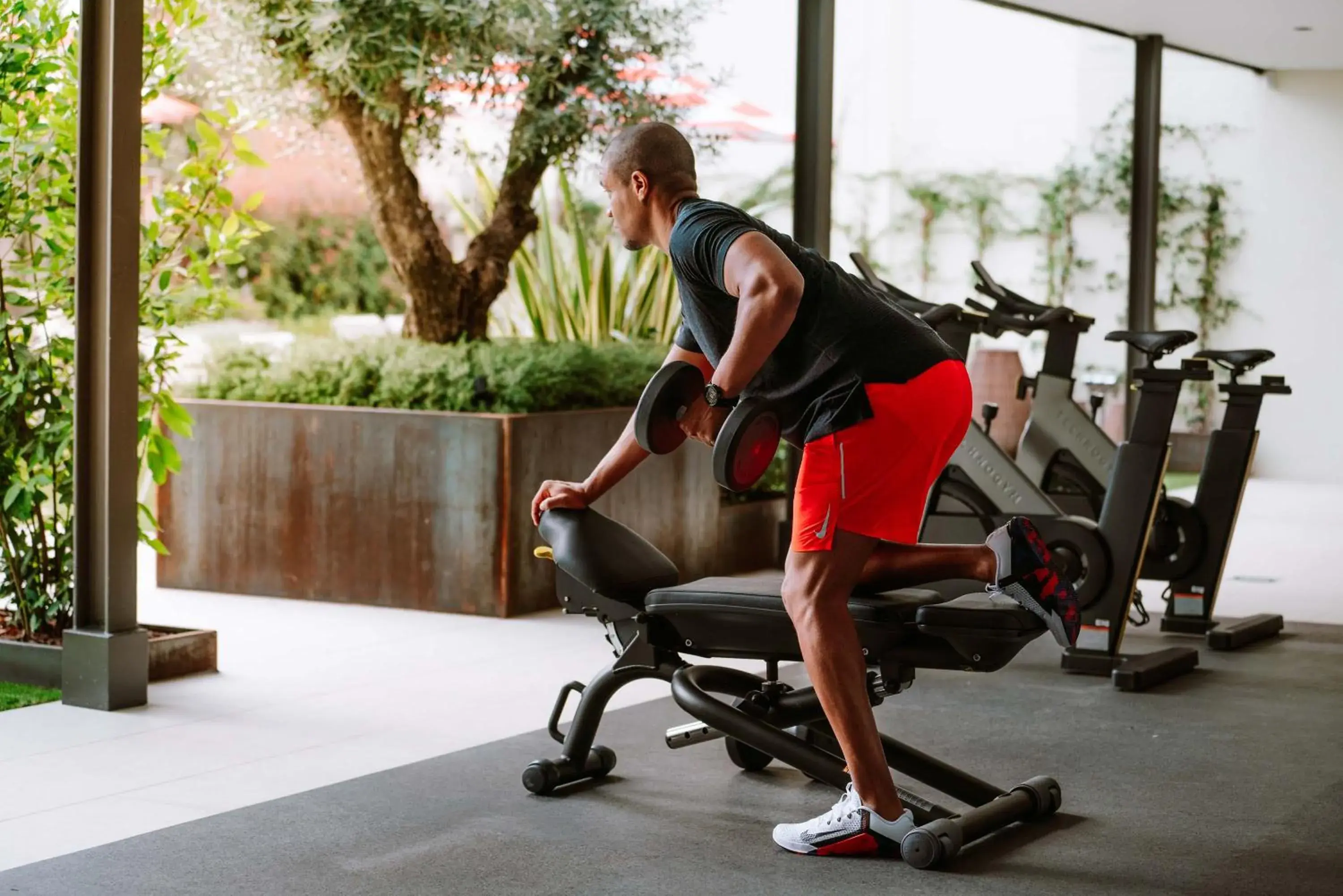 Fitness centre/facilities in Hard Rock Hotel Madrid Fitness centre/facilities in Hard Rock Hotel Madrid