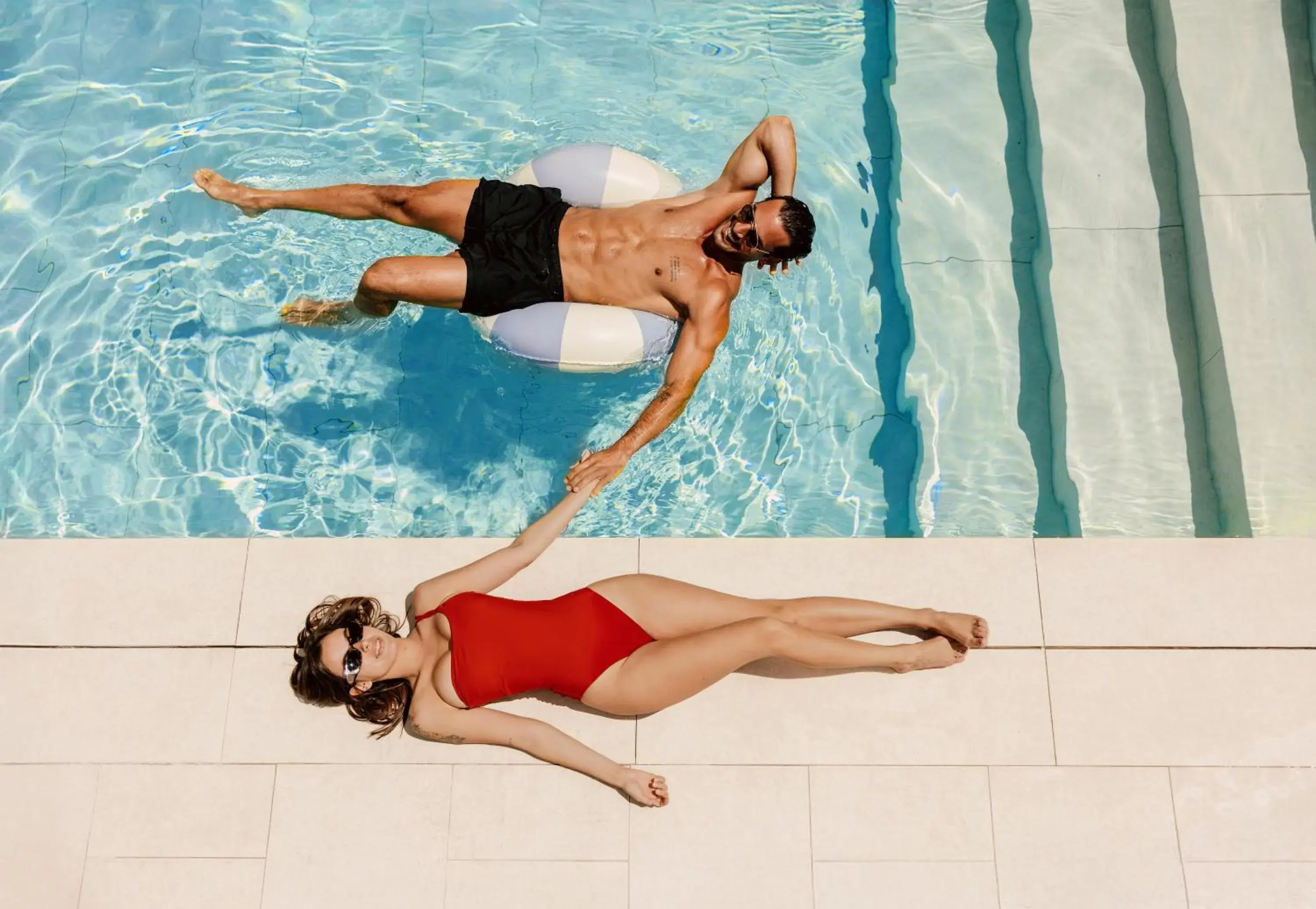 Pool view in Hard Rock Hotel Madrid Pool view in Hard Rock Hotel Madrid