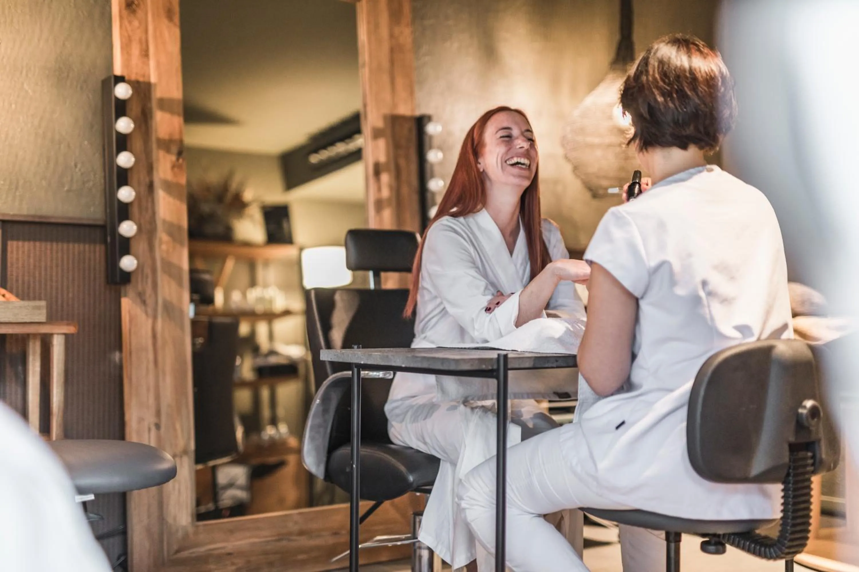 Spa and wellness centre/facilities in Les Cabanes de l'Oller del Mas