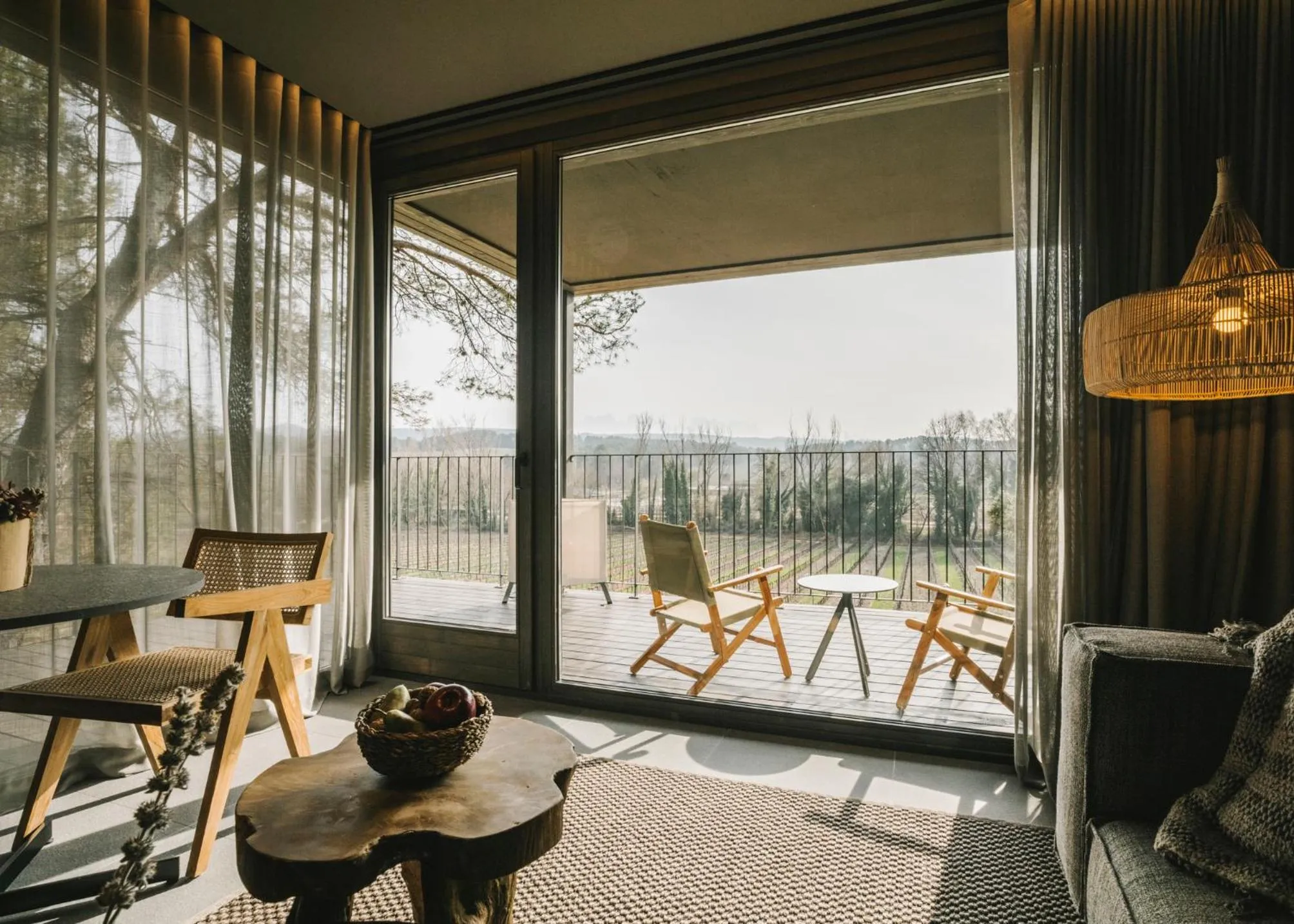 Balcony/Terrace in Les Cabanes de l'Oller del Mas