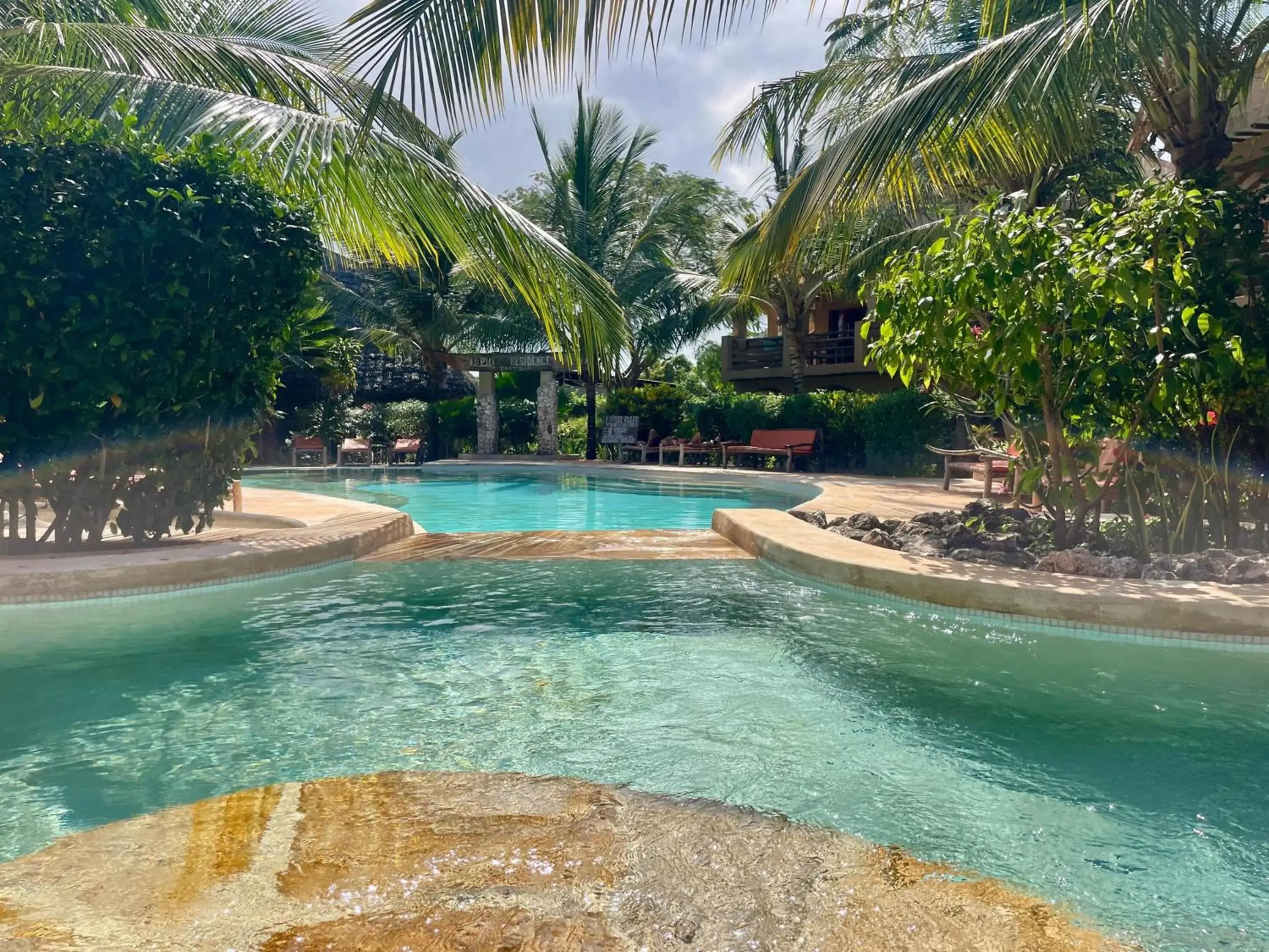 Swimming pool in Lapili Residence Swimming pool in Lapili Residence
