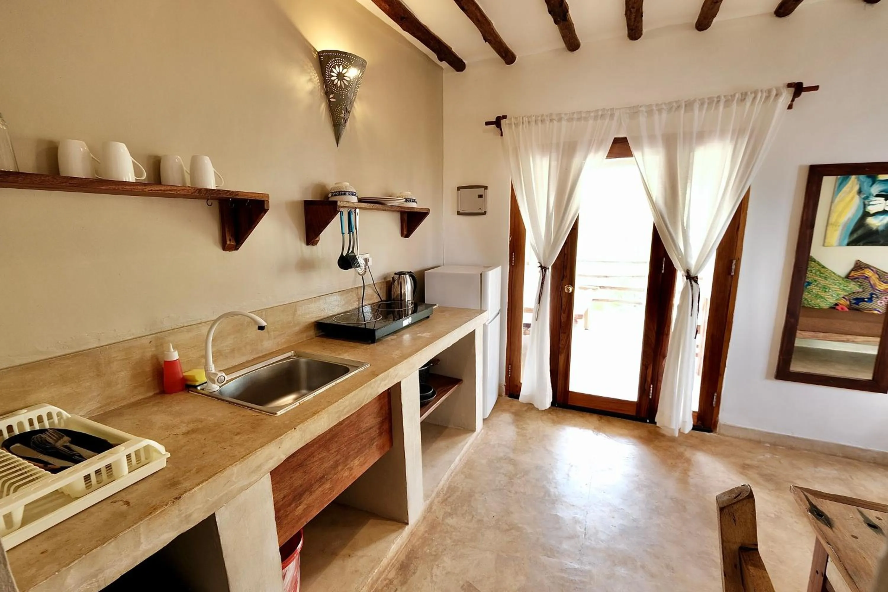 Kitchen or kitchenette in Lapili Residence