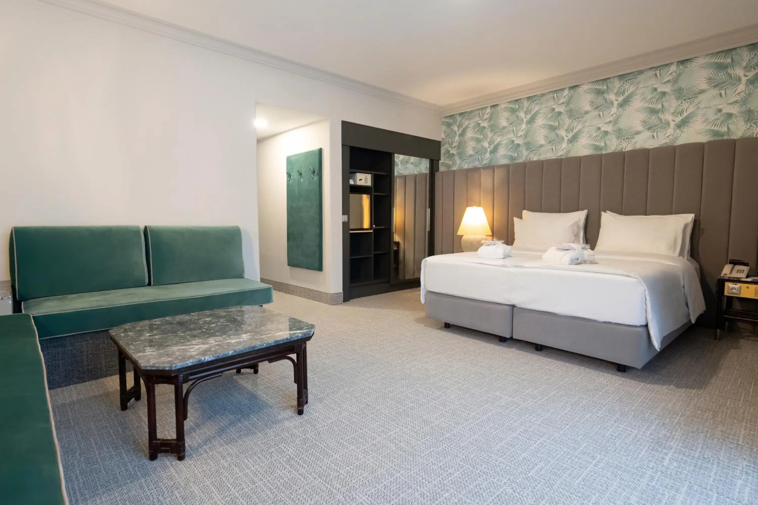 Bed in Eventhotel Pyramide Bed in Eventhotel Pyramide