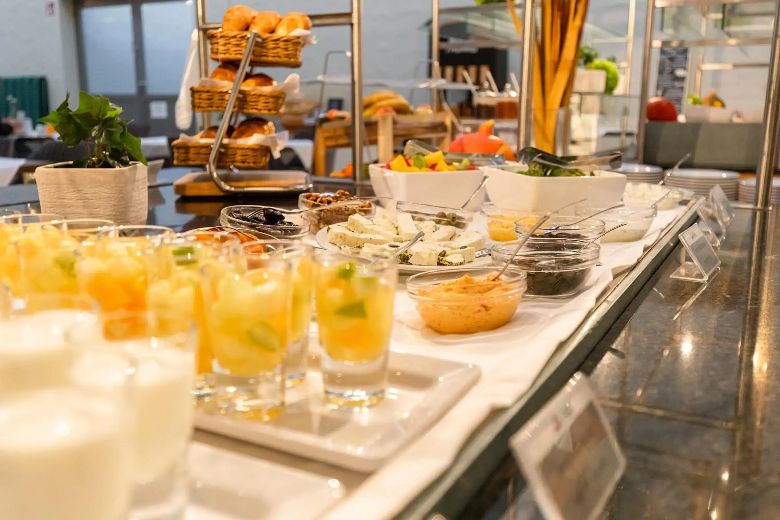 Buffet breakfast in Eventhotel Pyramide Buffet breakfast in Eventhotel Pyramide