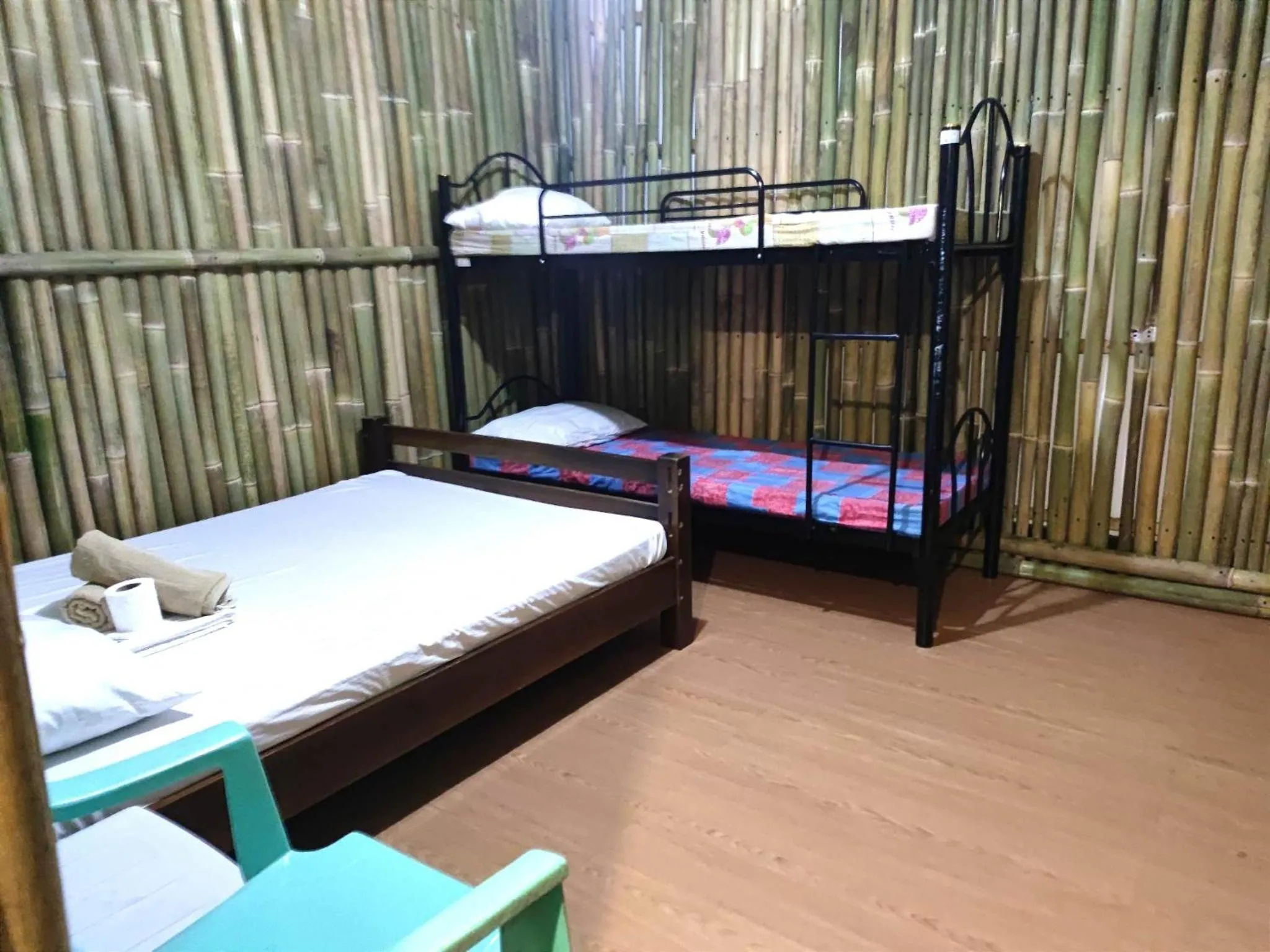 Bed in Bella's Beach Resort Apartment 8