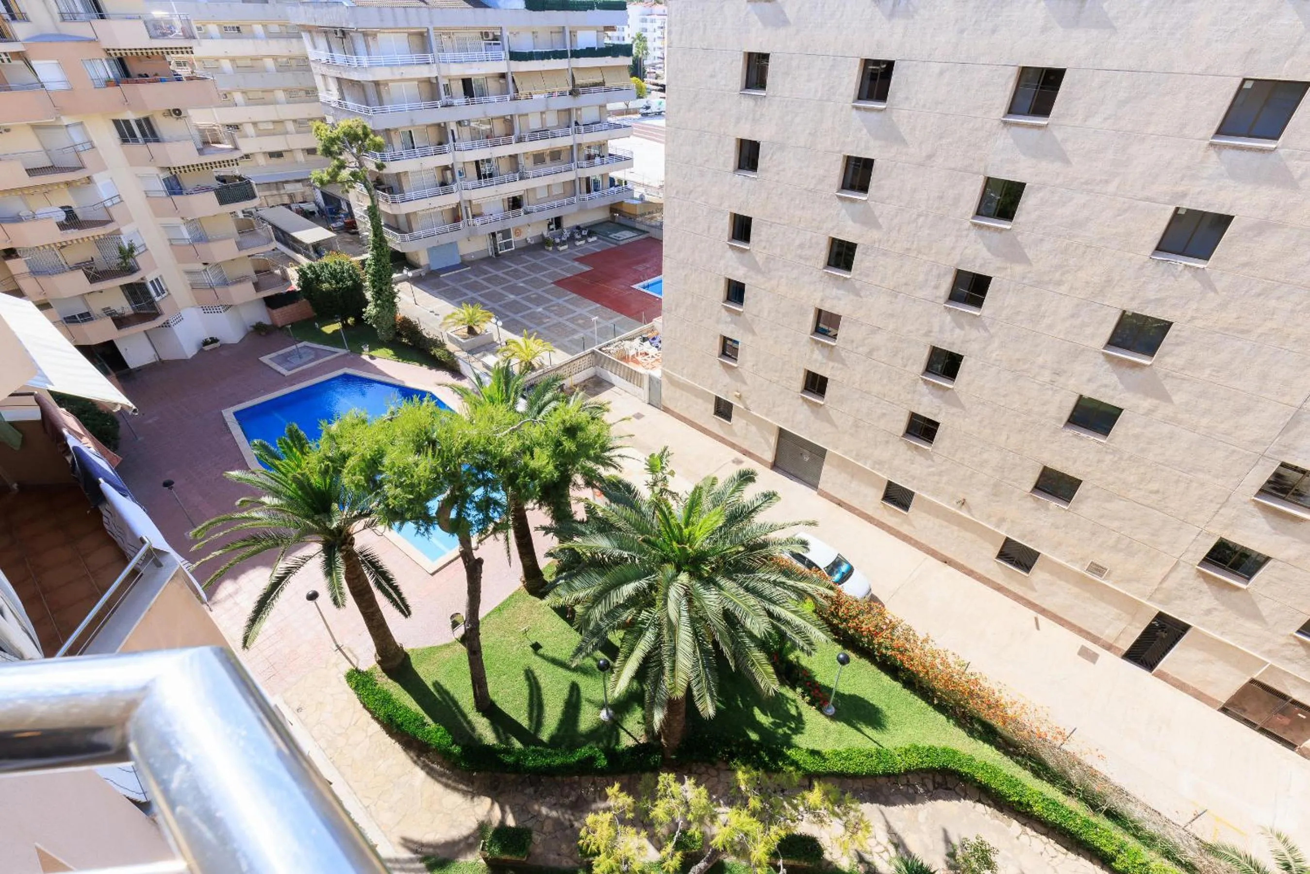 Pool view in Rentalmar Murillo Plus