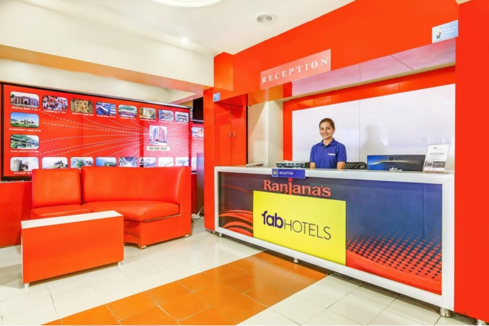 Lobby or reception in FabHotel Ranjanas - Nr humkar Chowk
