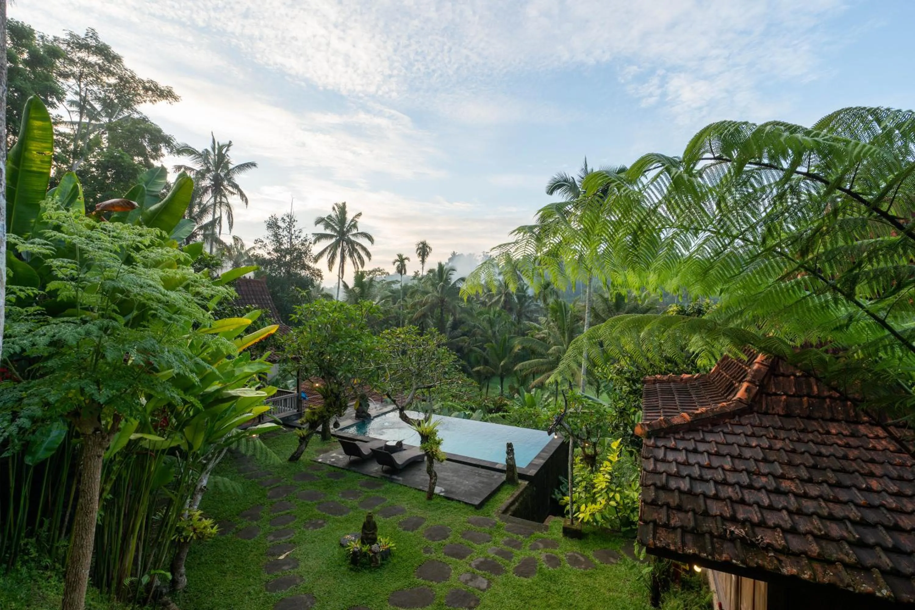 Natural landscape in Sebatu Tulen Villa