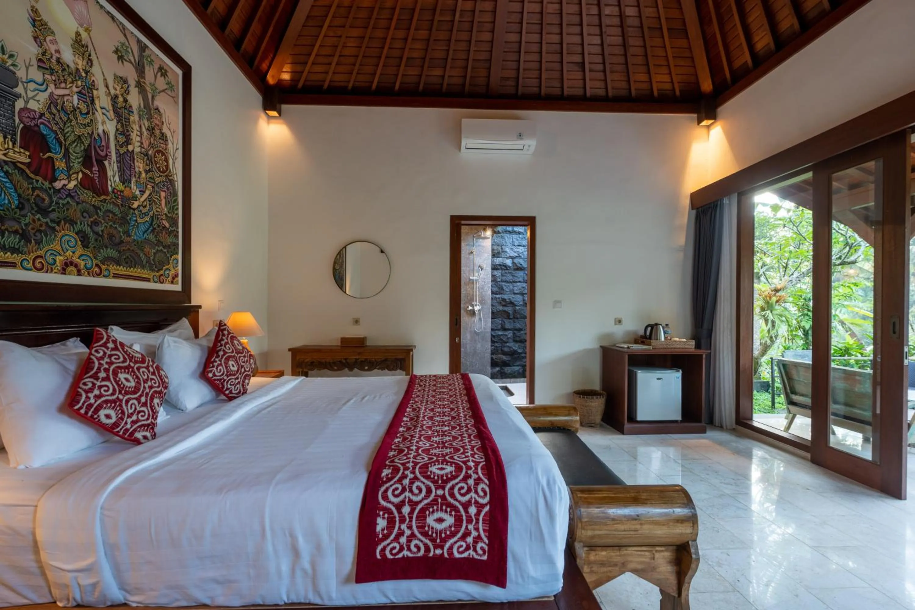 Bed in Sebatu Tulen Villa