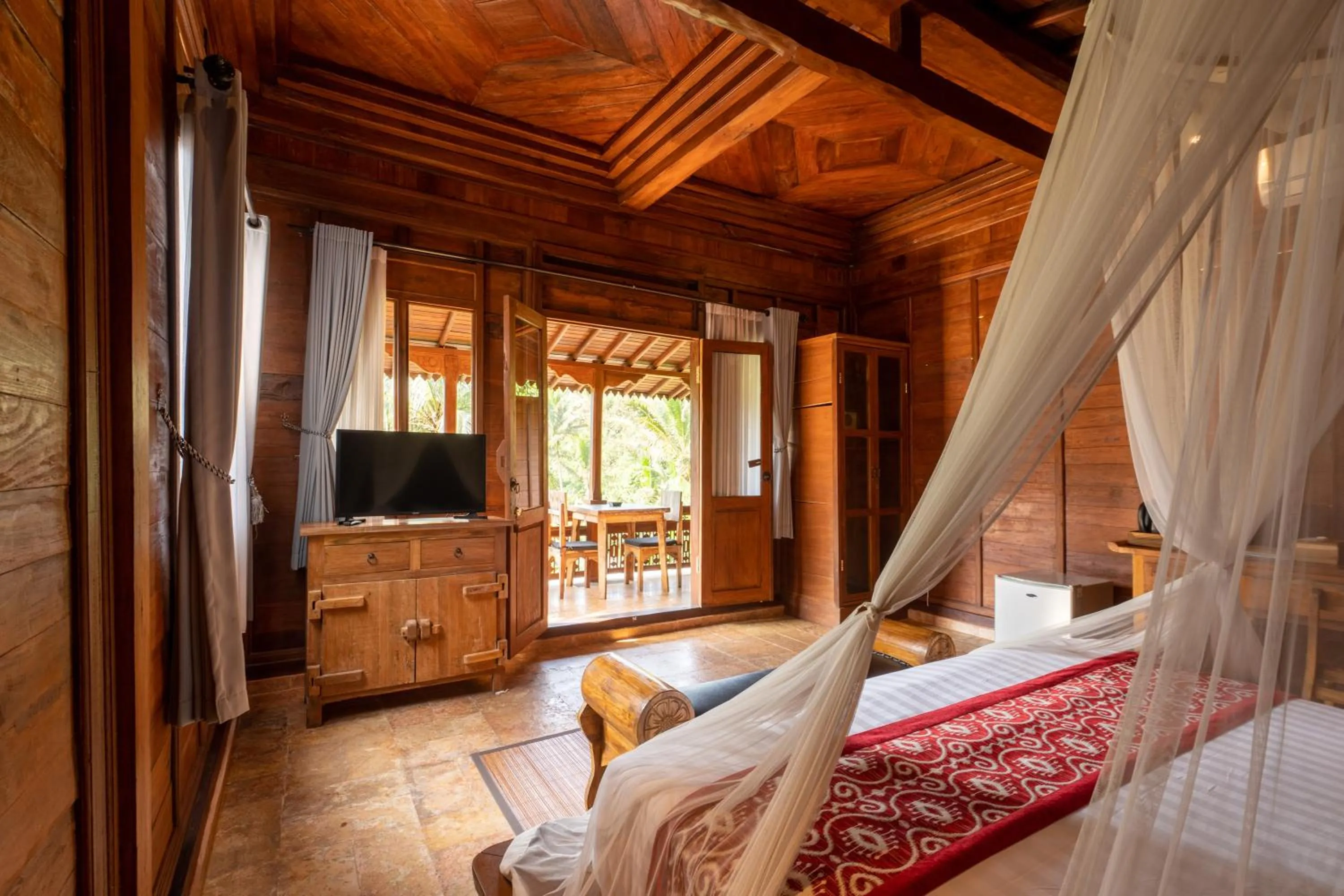 Bed in Sebatu Tulen Villa