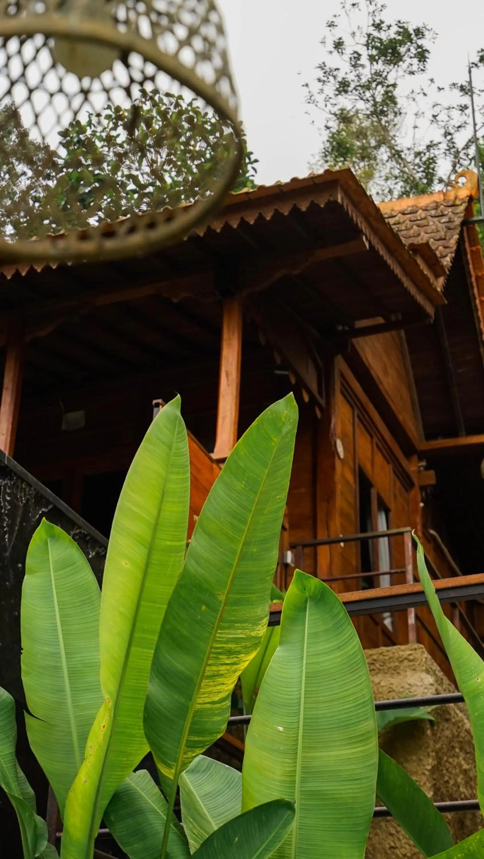 Garden view in Sebatu Tulen Villa