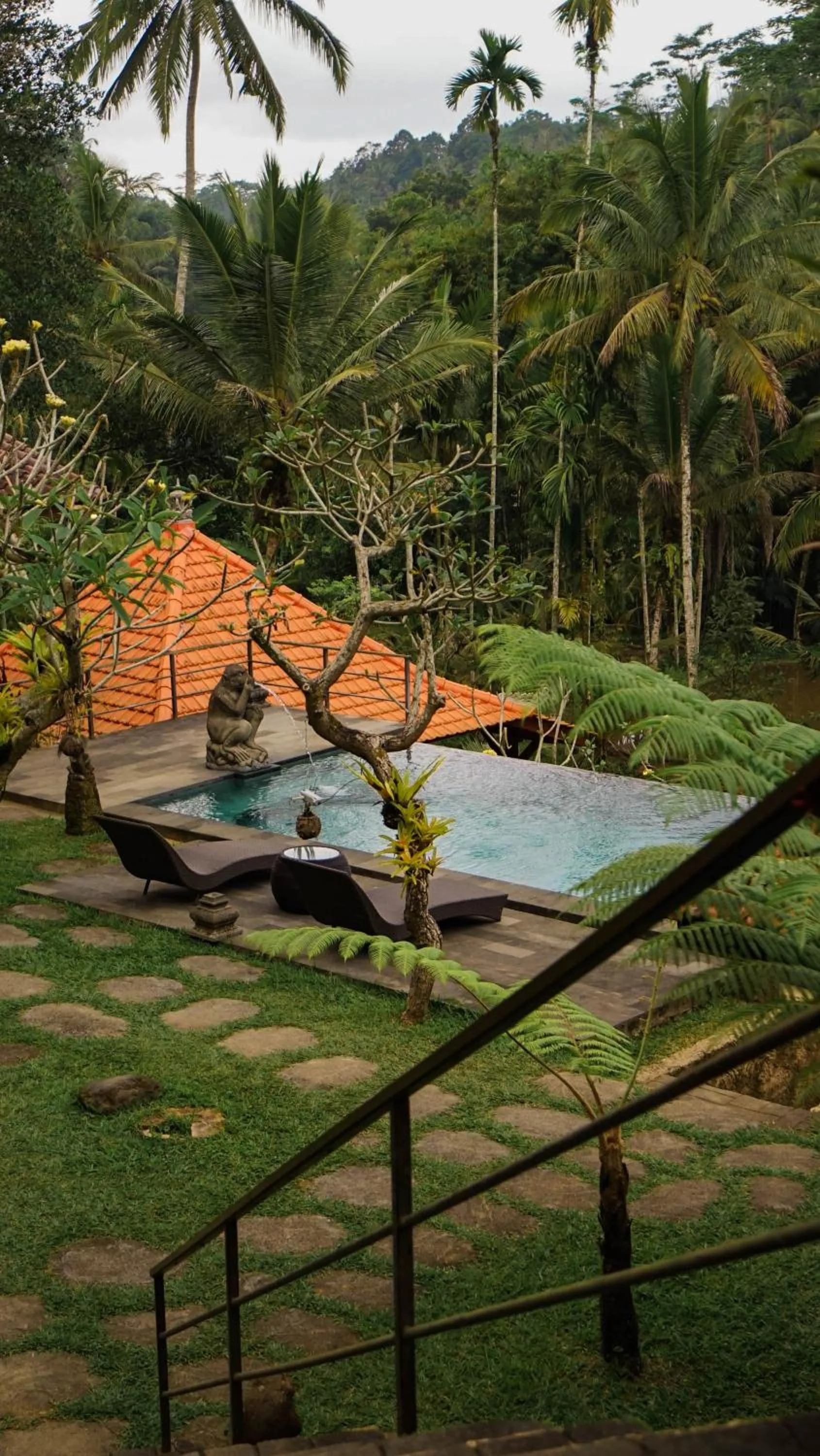 Swimming pool in Sebatu Tulen Villa