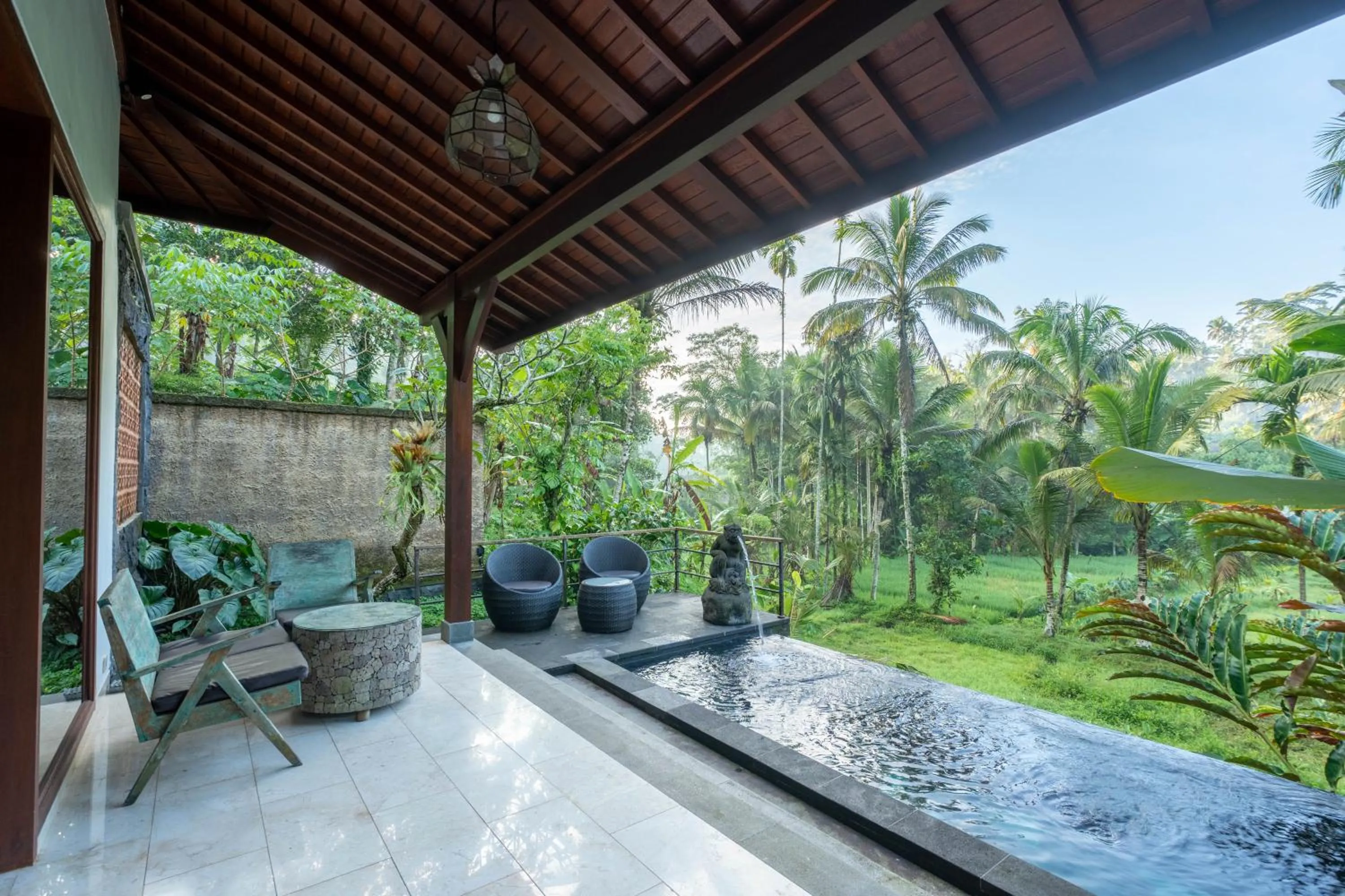 Natural landscape in Sebatu Tulen Villa