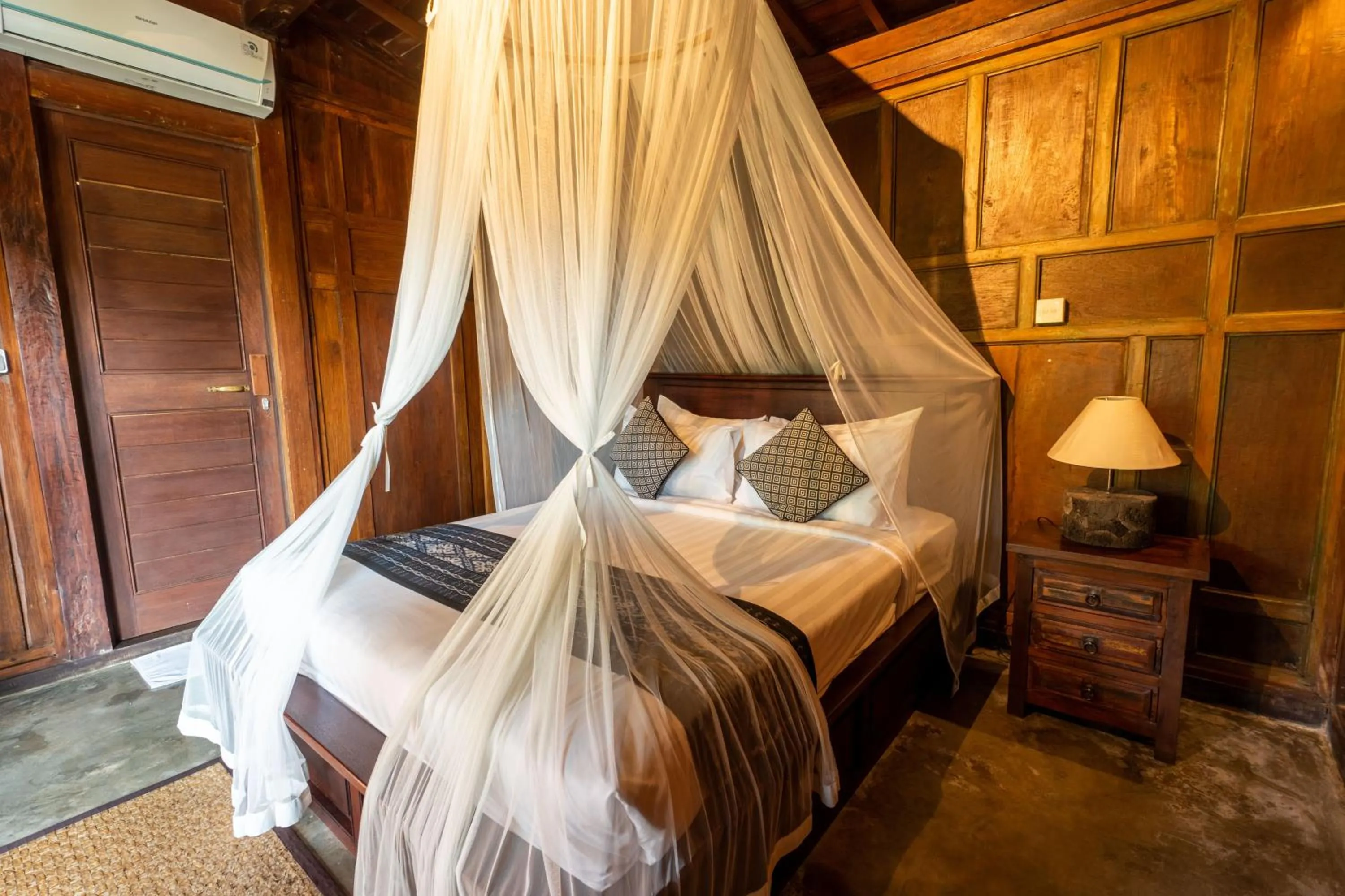 Bed in Sebatu Tulen Villa