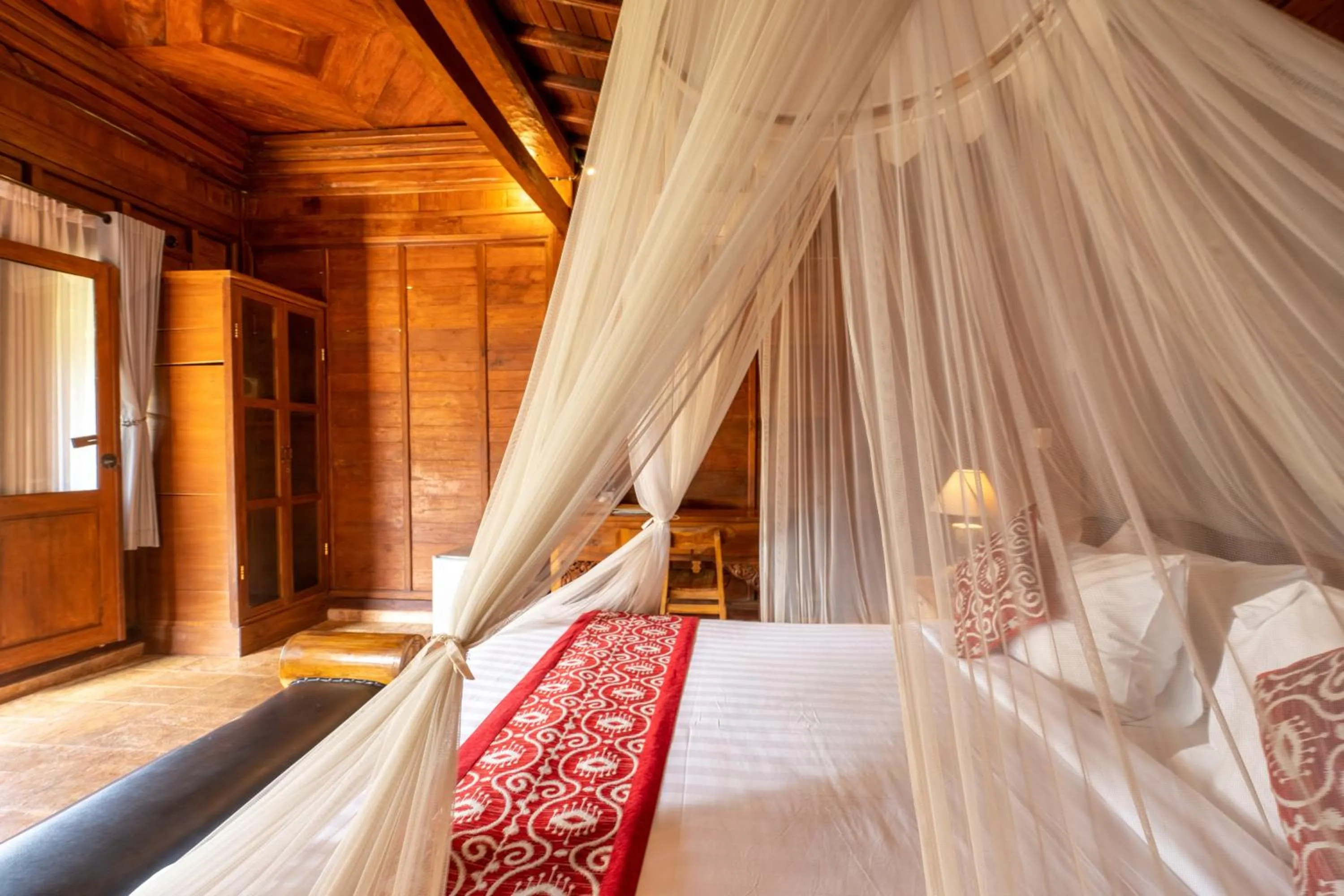 Bed in Sebatu Tulen Villa