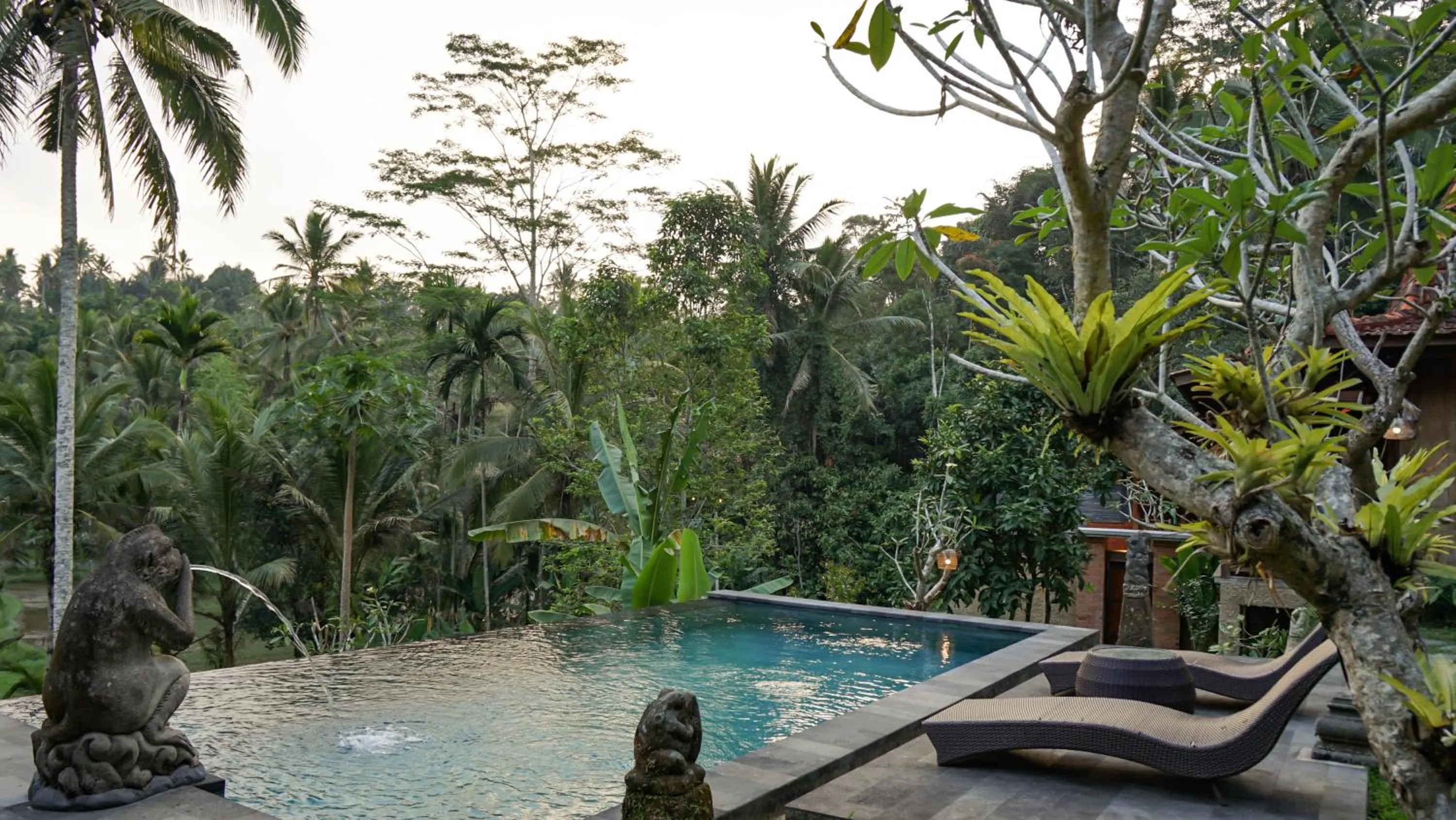 Swimming pool in Sebatu Tulen Villa