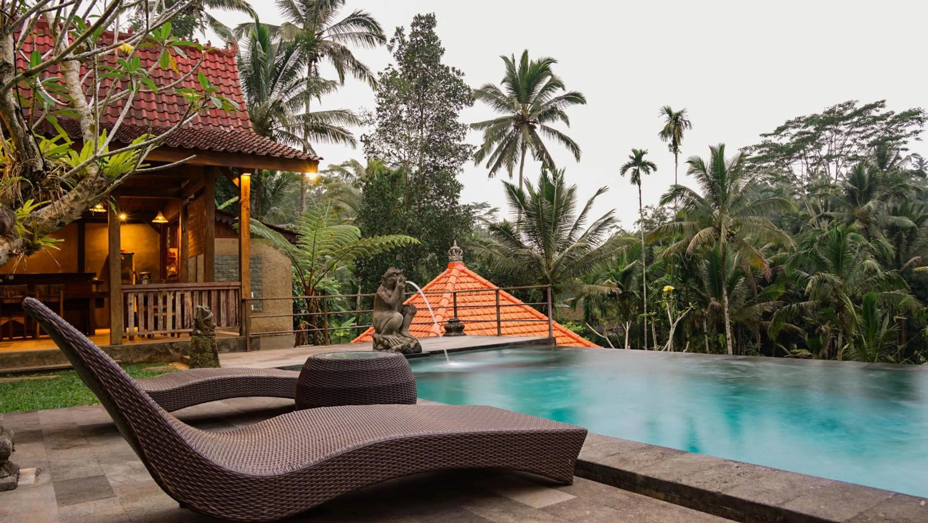 Swimming pool in Sebatu Tulen Villa