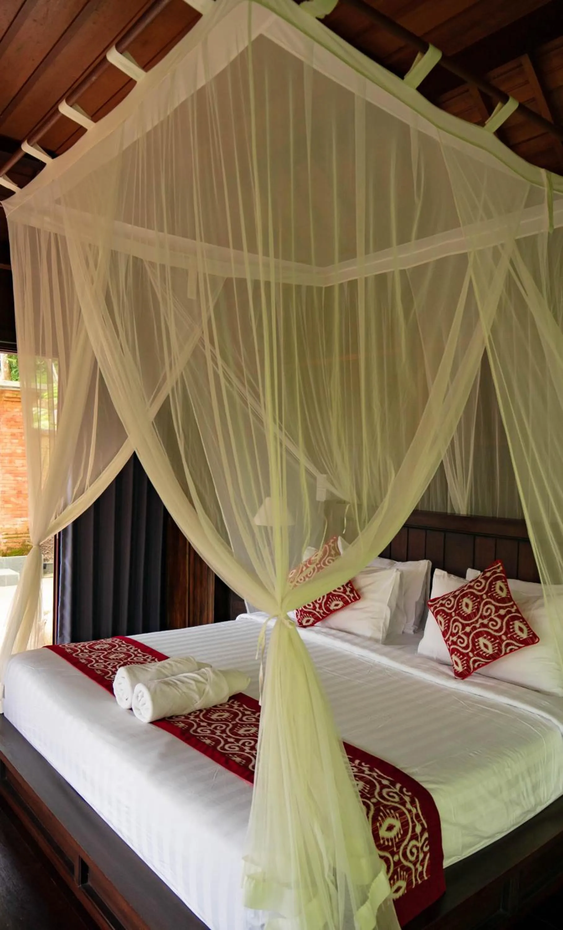 Bed in Sebatu Tulen Villa